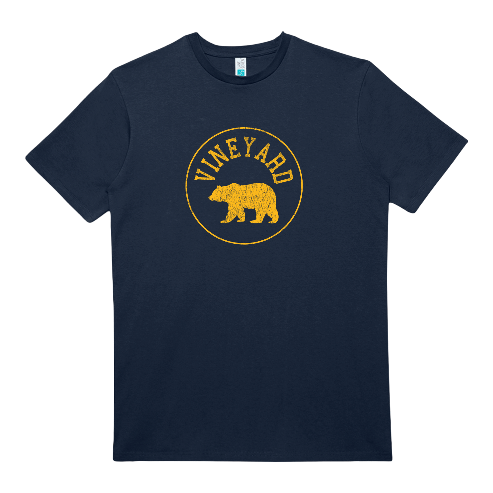 Cape Cod Clothing Company Martha's Vineyard Legacy Bear Heavy Cotton T-Shirt
