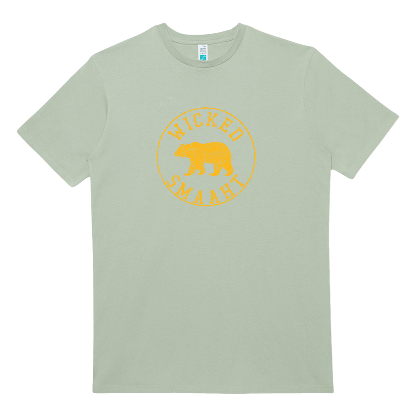 Cape Cod Clothing Company Wicked Smaaht Legacy Bear Heavy Cotton T-Shirt