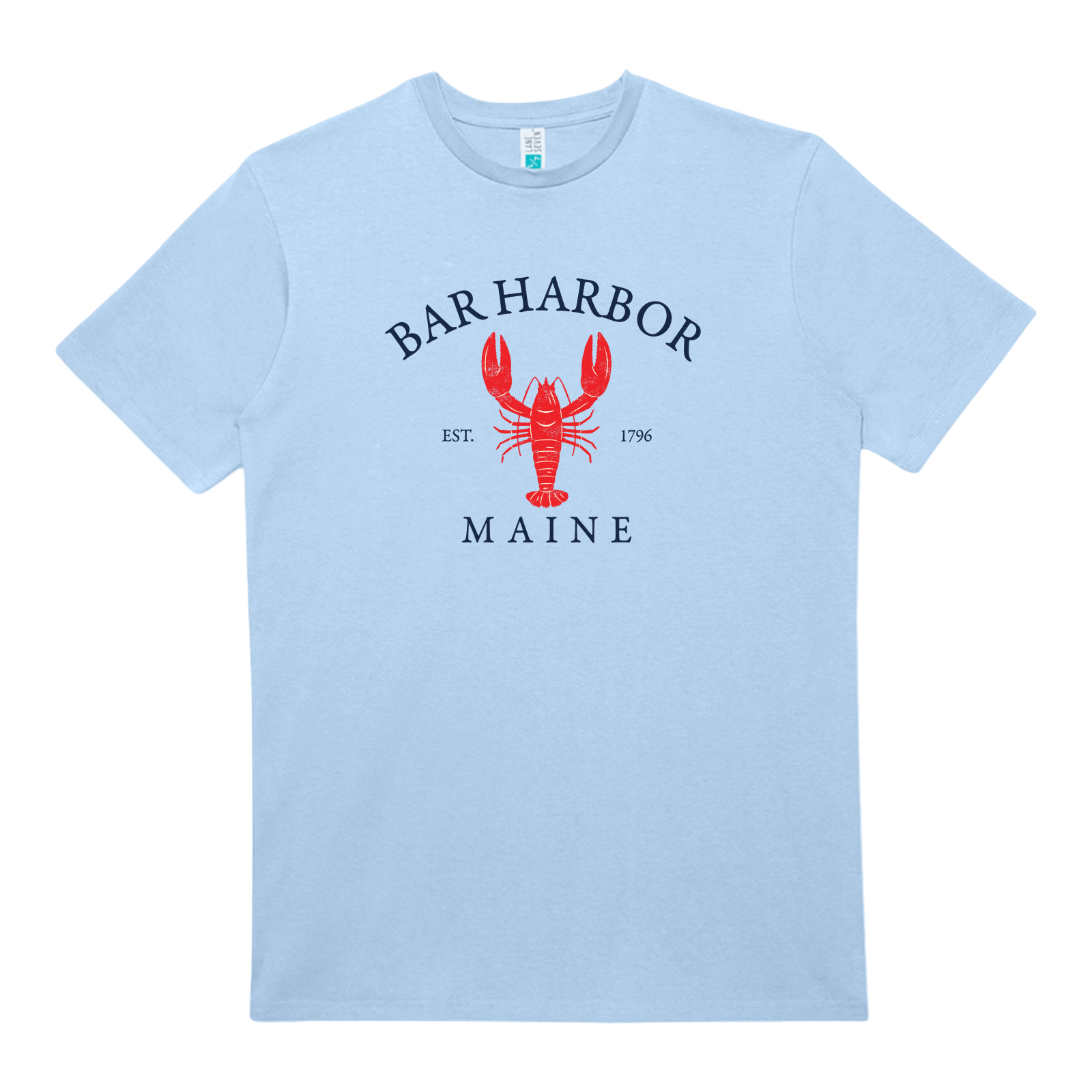 Cape Cod Clothing Company Bar Harbor Vintage Lobster Heavy Cotton T-Shirt