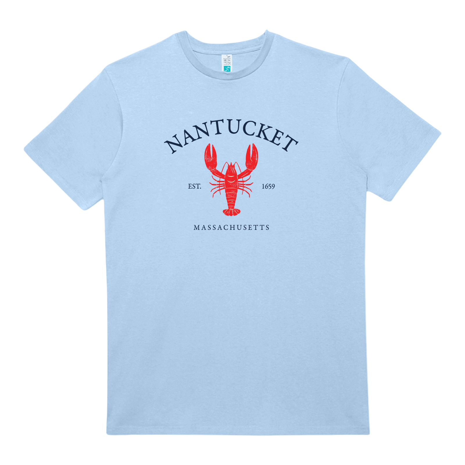 Cape Cod Clothing Company Nantucket Vintage Lobster Heavy Cotton T-Shirt