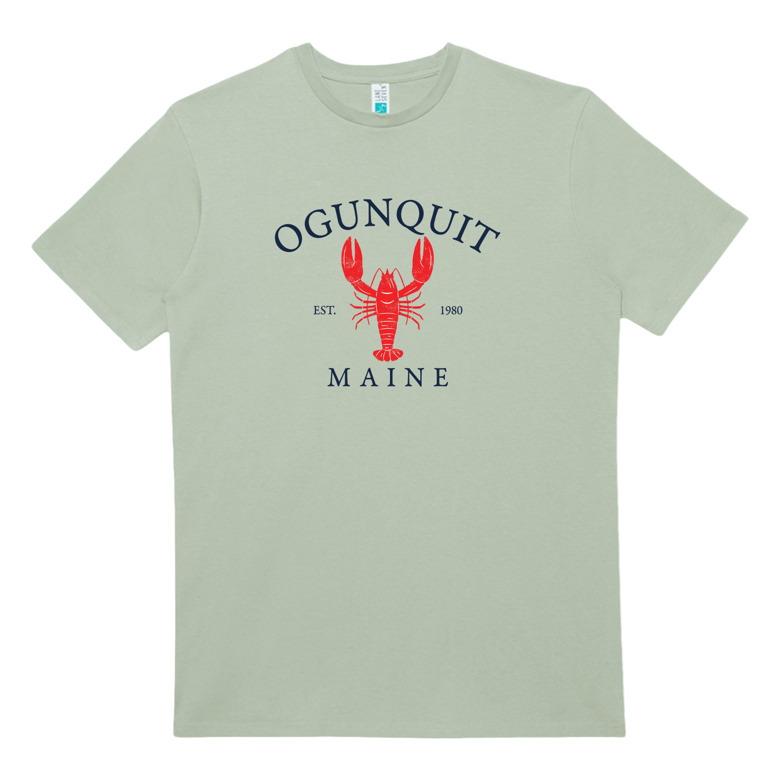 Cape Cod Clothing Company Ogunquit Vintage Lobster Heavy Cotton T-Shirt