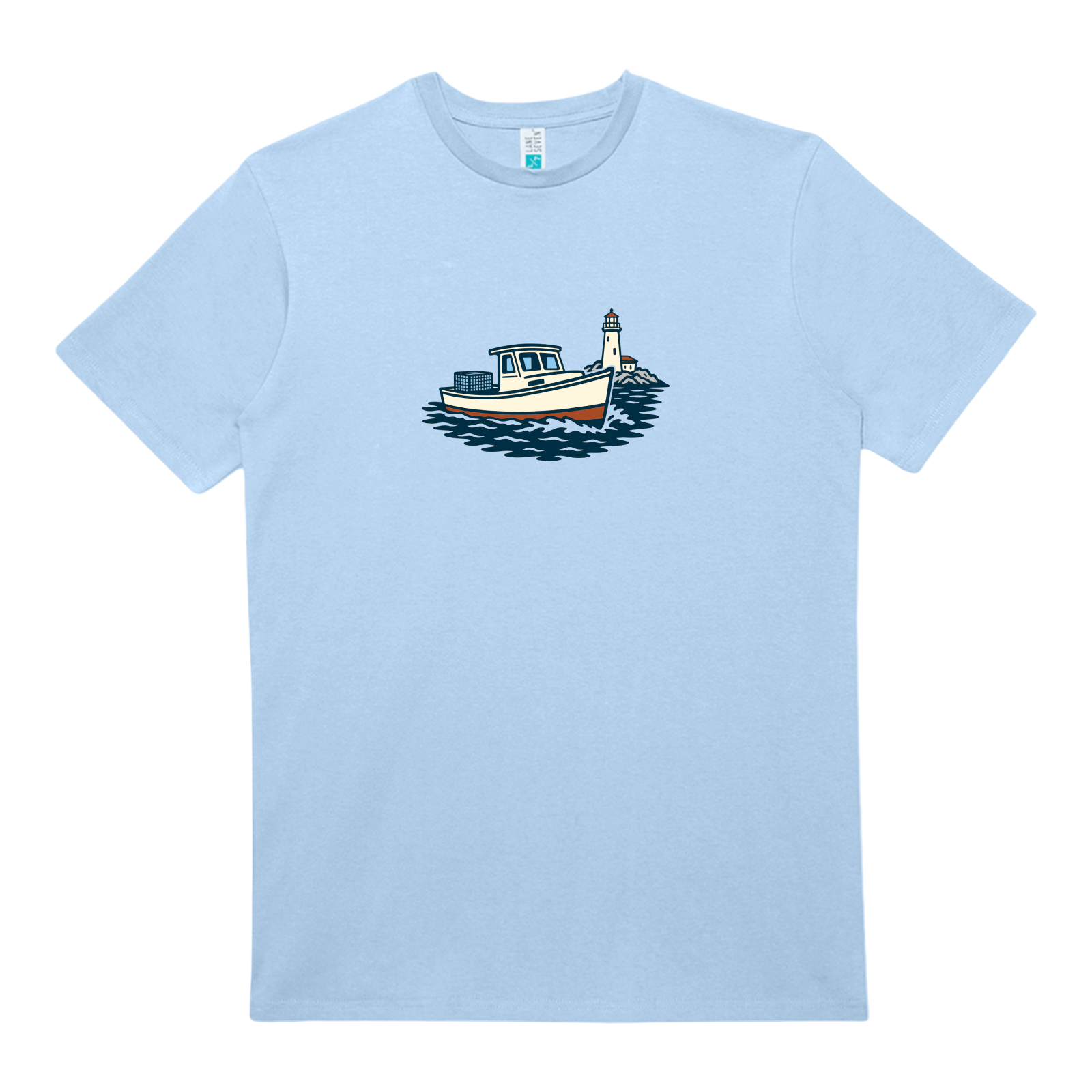Cape Cod Clothing Company Lobster Boat Heavy Cotton T-Shirt