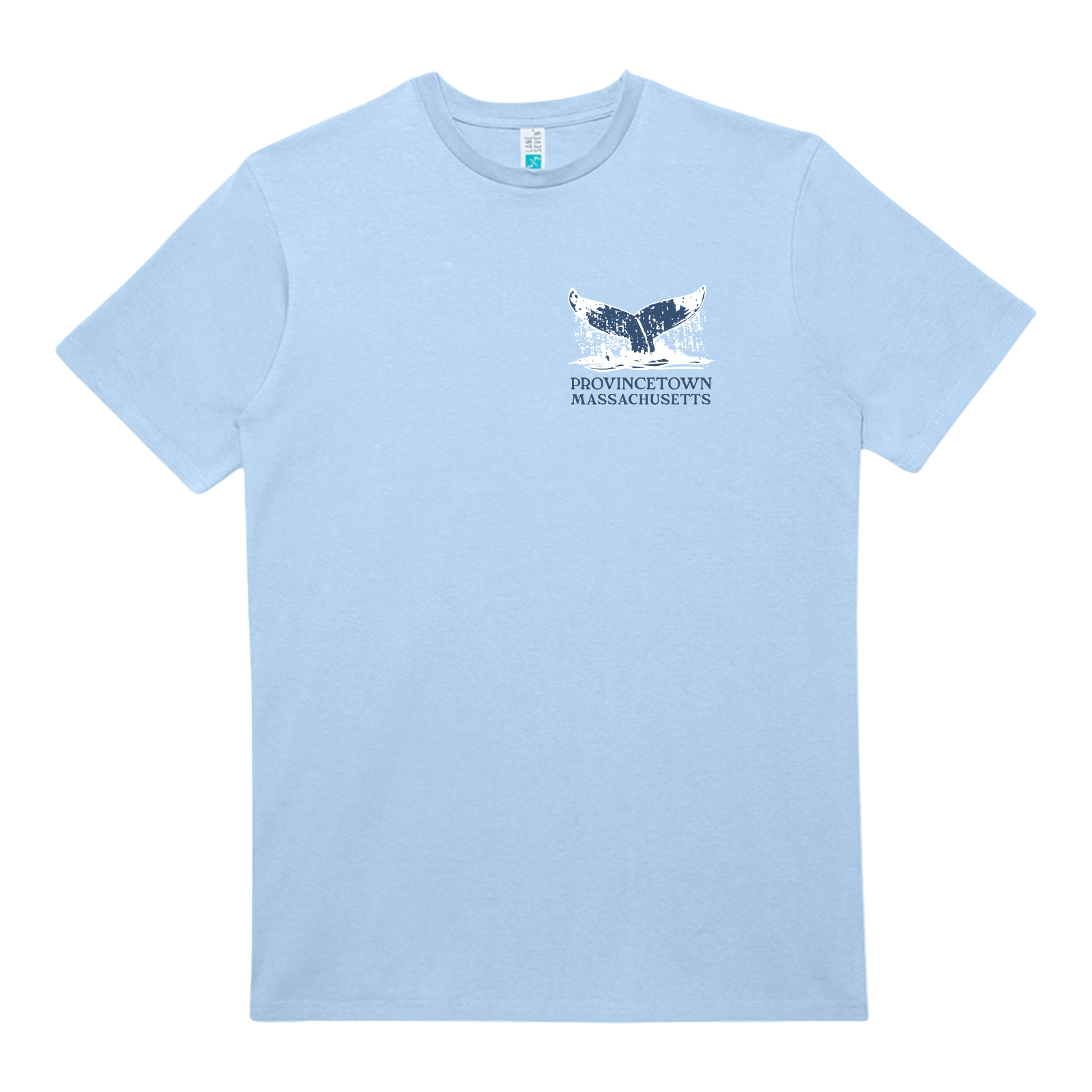 Cape Cod Clothing Company Provincetown Whale Tail Heavy Cotton T-Shirt