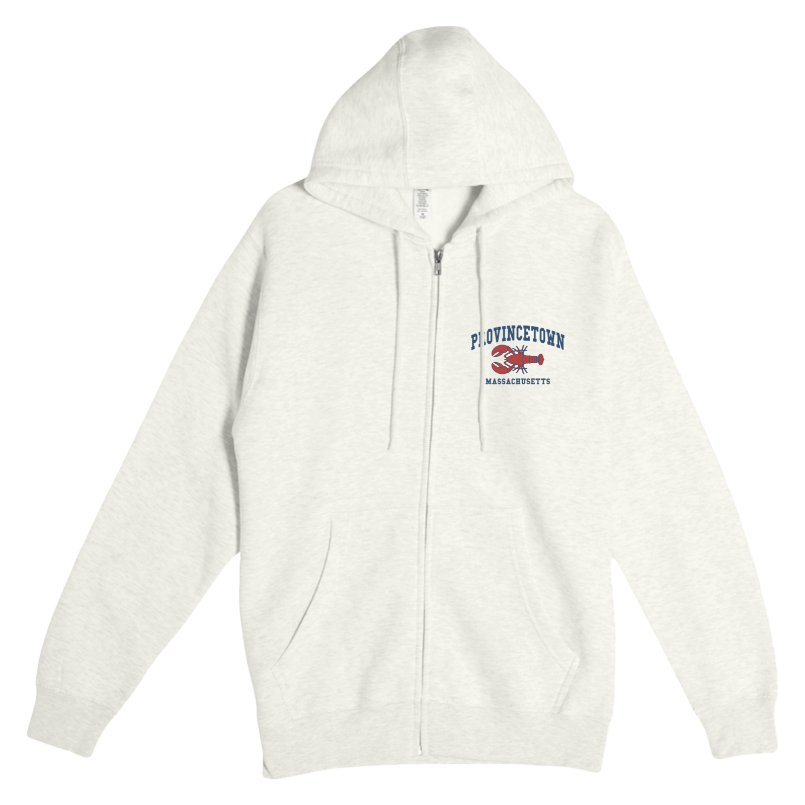 Cape Cod Clothing Company Provincetown Lobster Soft Fleece Full Zip Hoodie