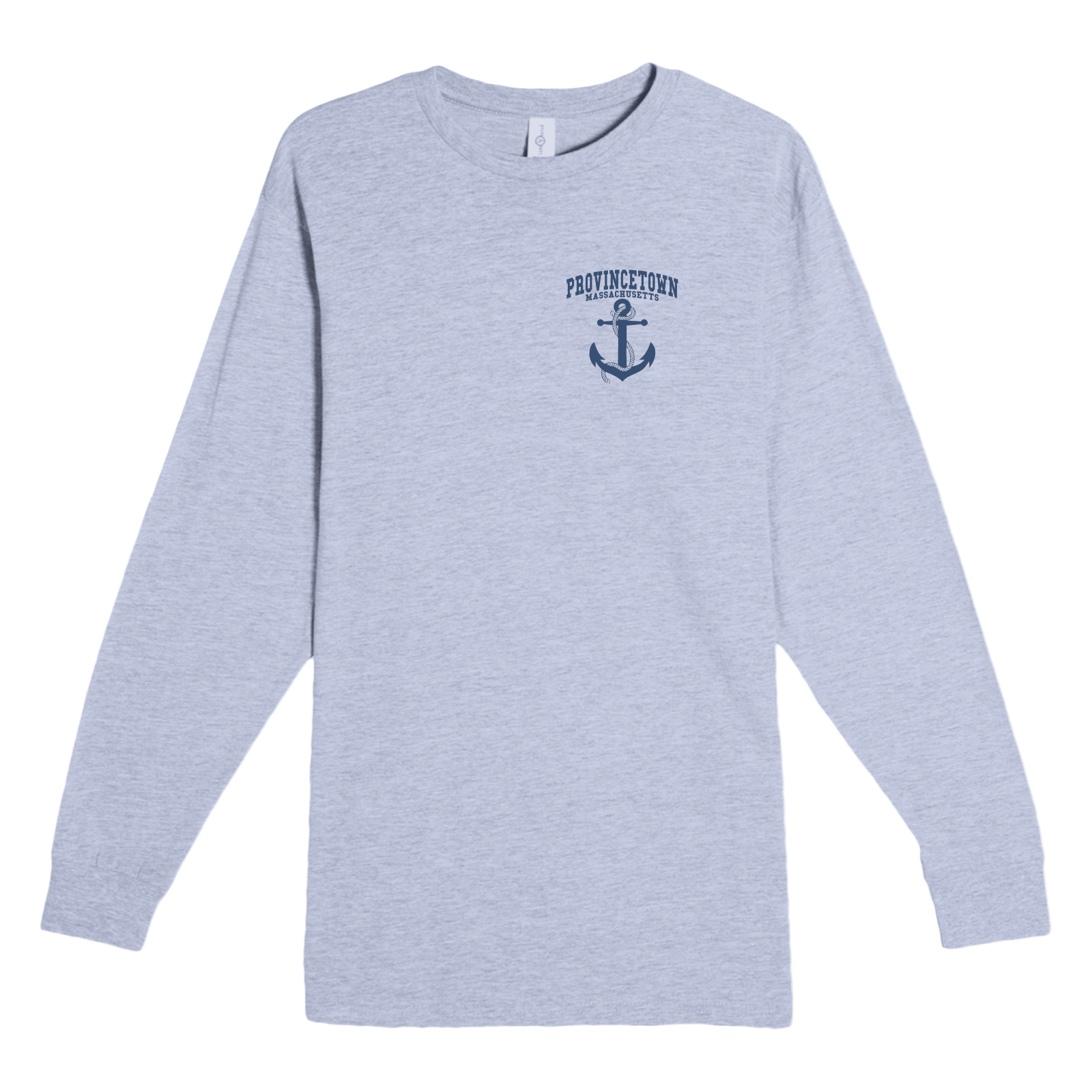 Cape Cod Clothing Company Provincetown Anchor Heavyweight Long Sleeve Tee
