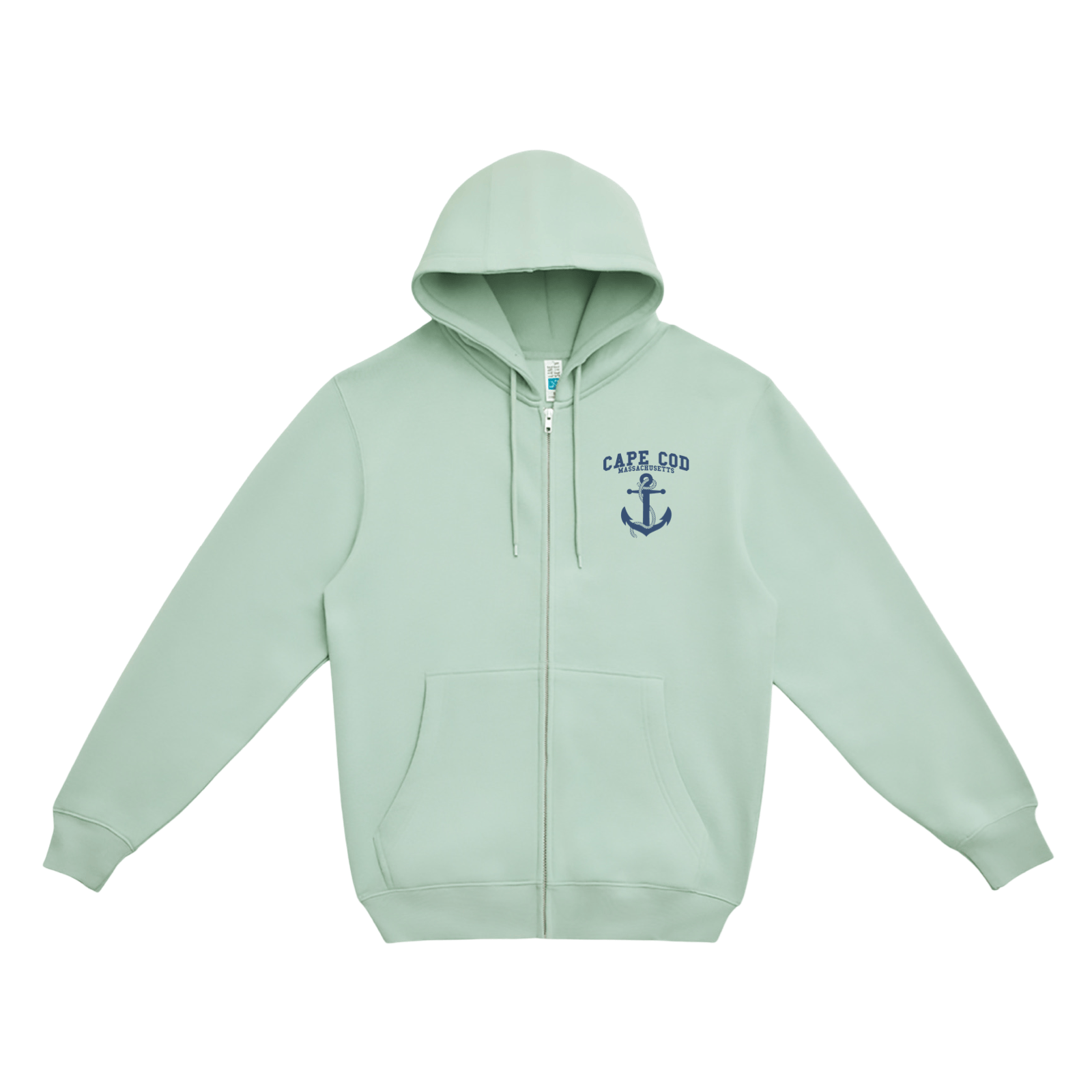 Cape Cod Clothing Company Cape Cod Anchor Soft Fleece Full Zip Hoodie