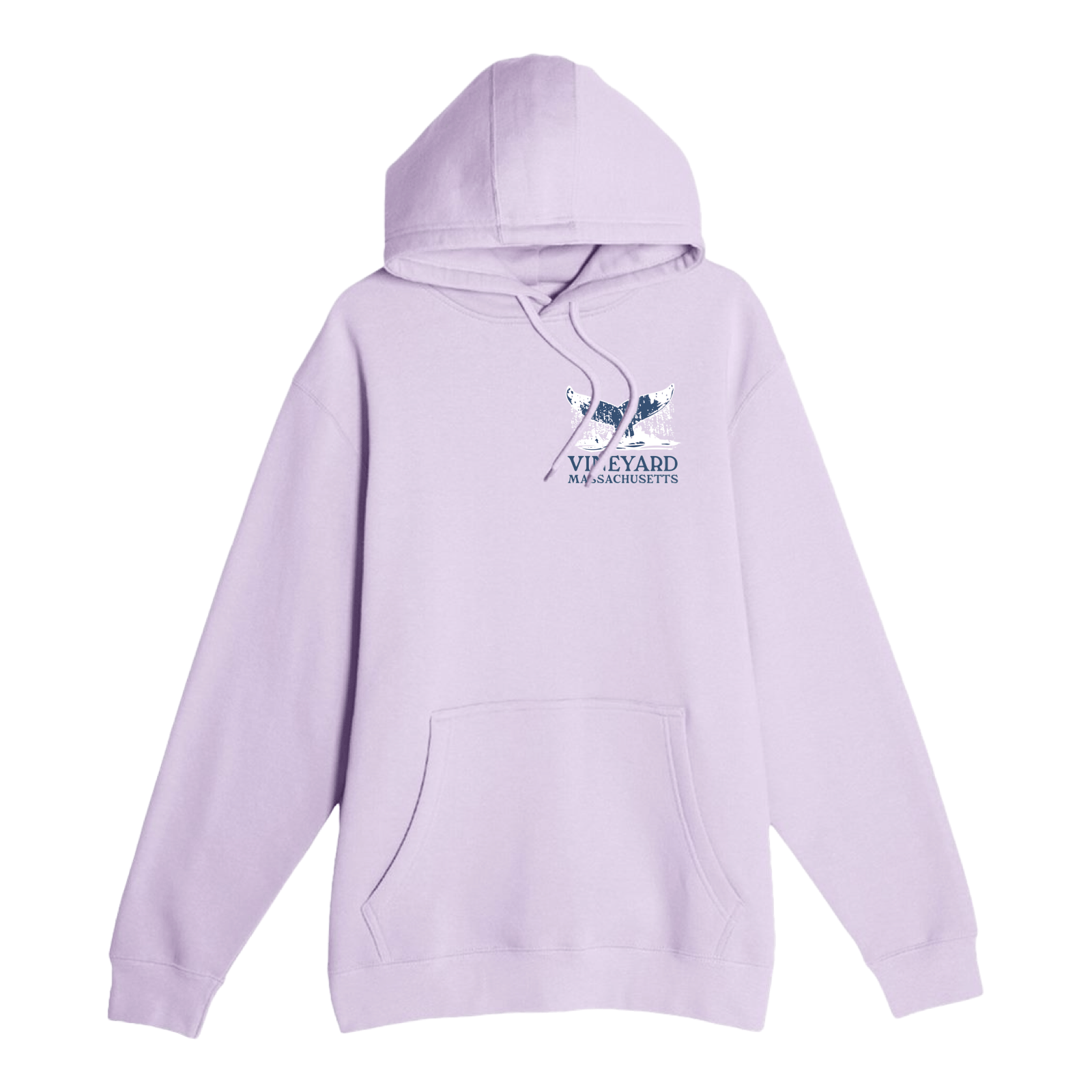 Cape Cod Clothing Company Martha's Vineyard Whale Tail Comfort Fleece Hoodie