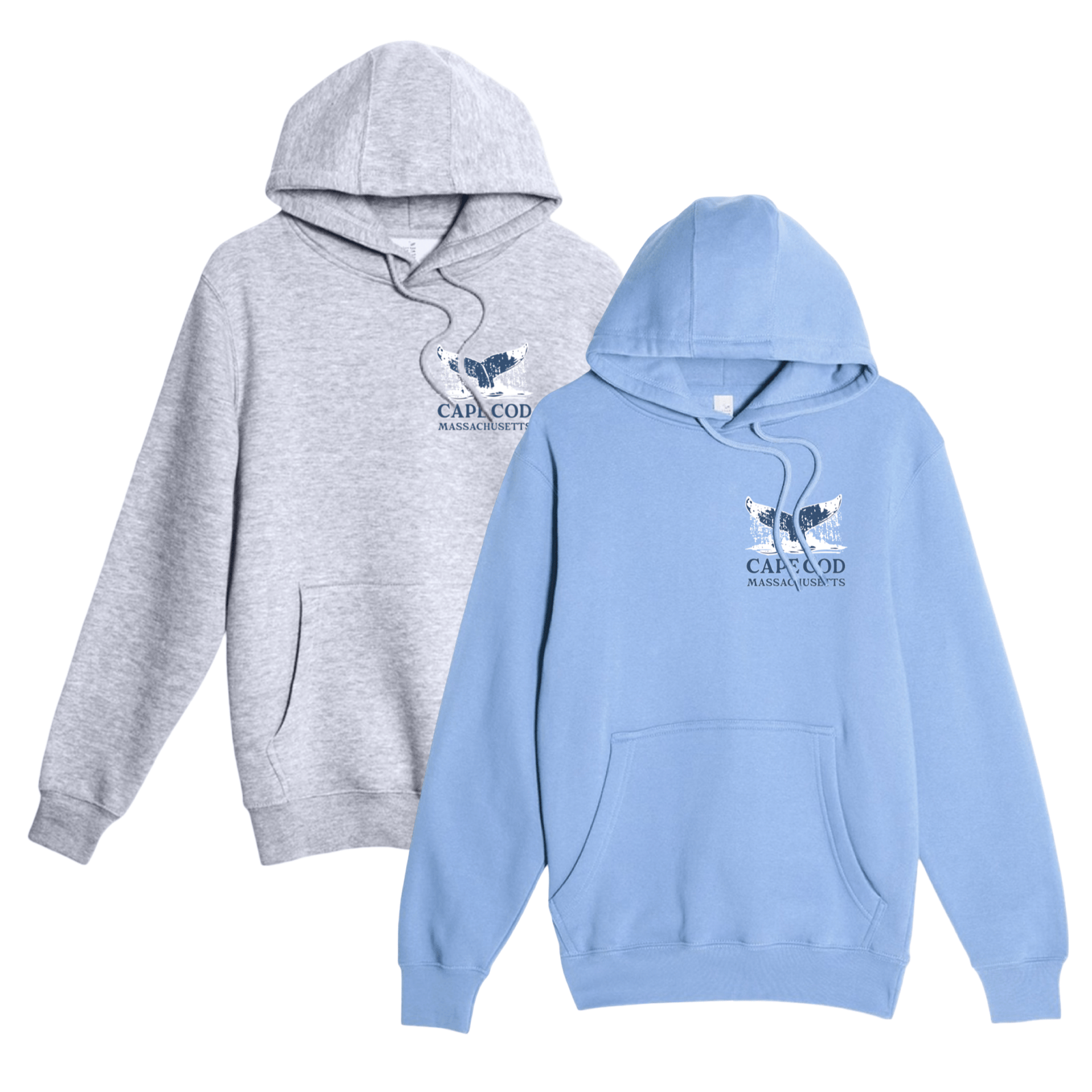 Cape Cod Clothing Company Cape Cod Whale Tail Comfort Fleece Hoodie