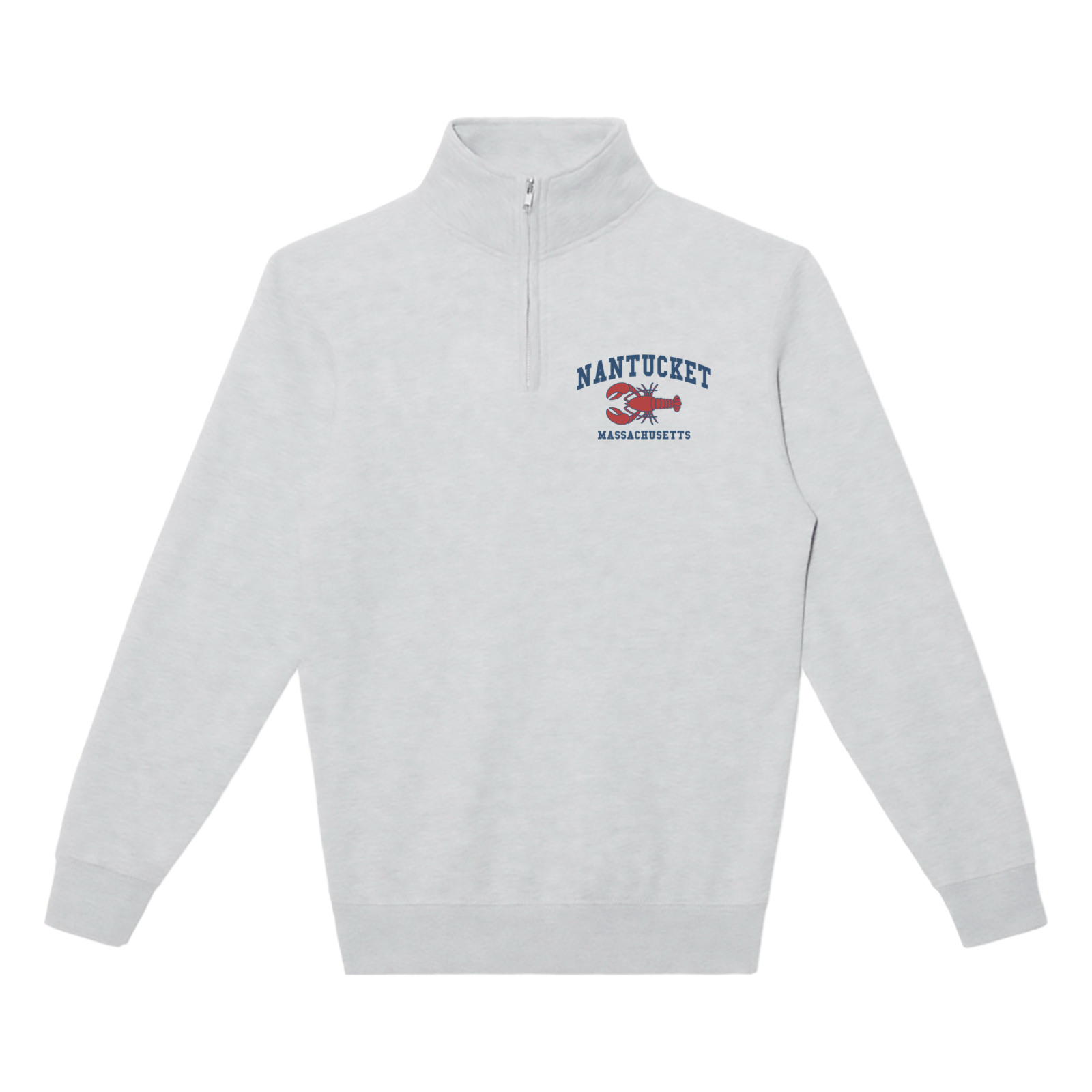 Cape Cod Clothing Company Nantucket Lobster Soft Fleece Quarter Zip
