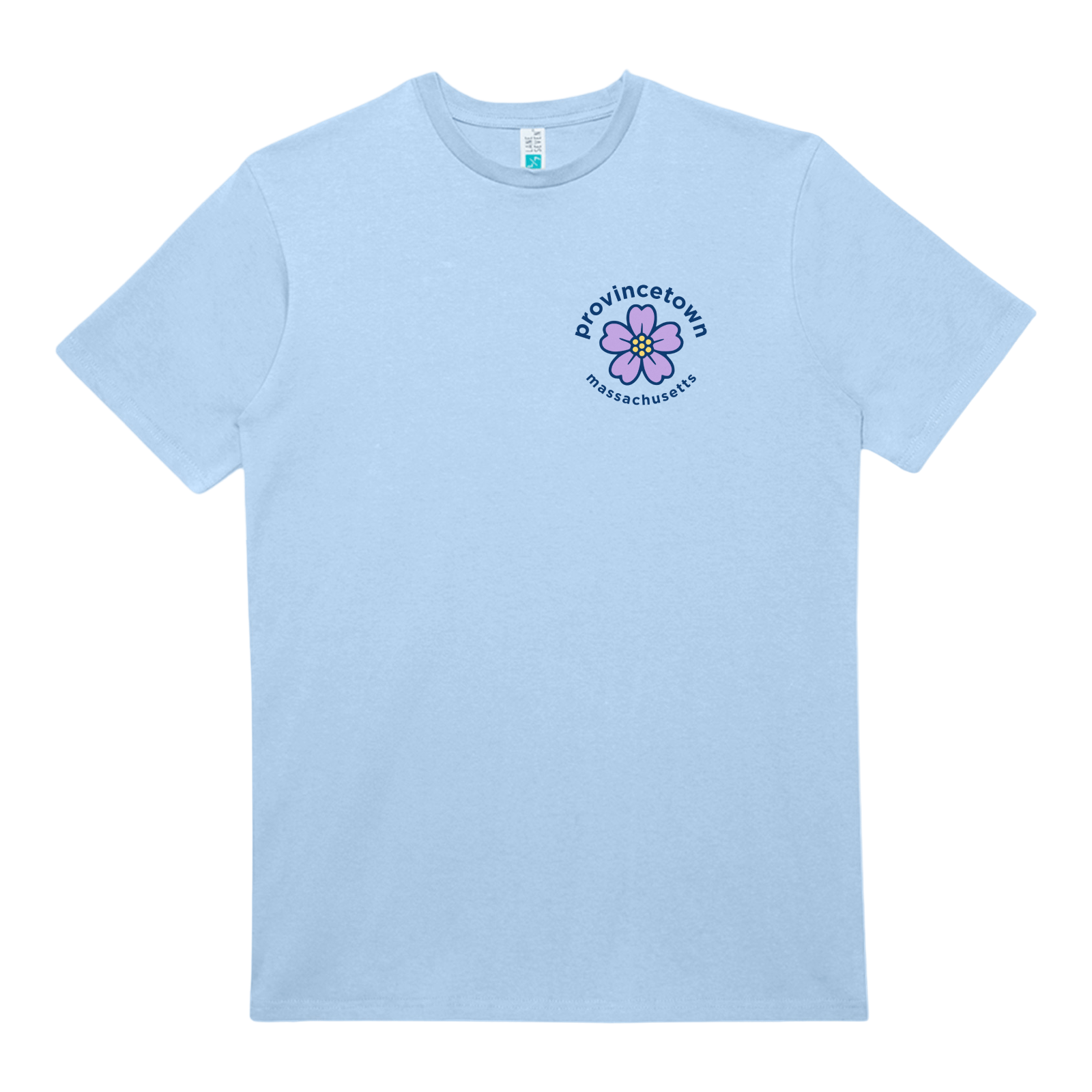 Cape Cod Clothing Company Provincetown Sea Lavender Heavy Cotton T-Shirt