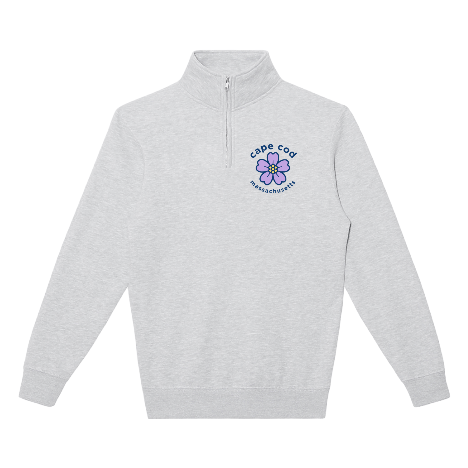 Cape Cod Clothing Company Cape Cod Sea Lavender Soft Fleece Quarter Zip
