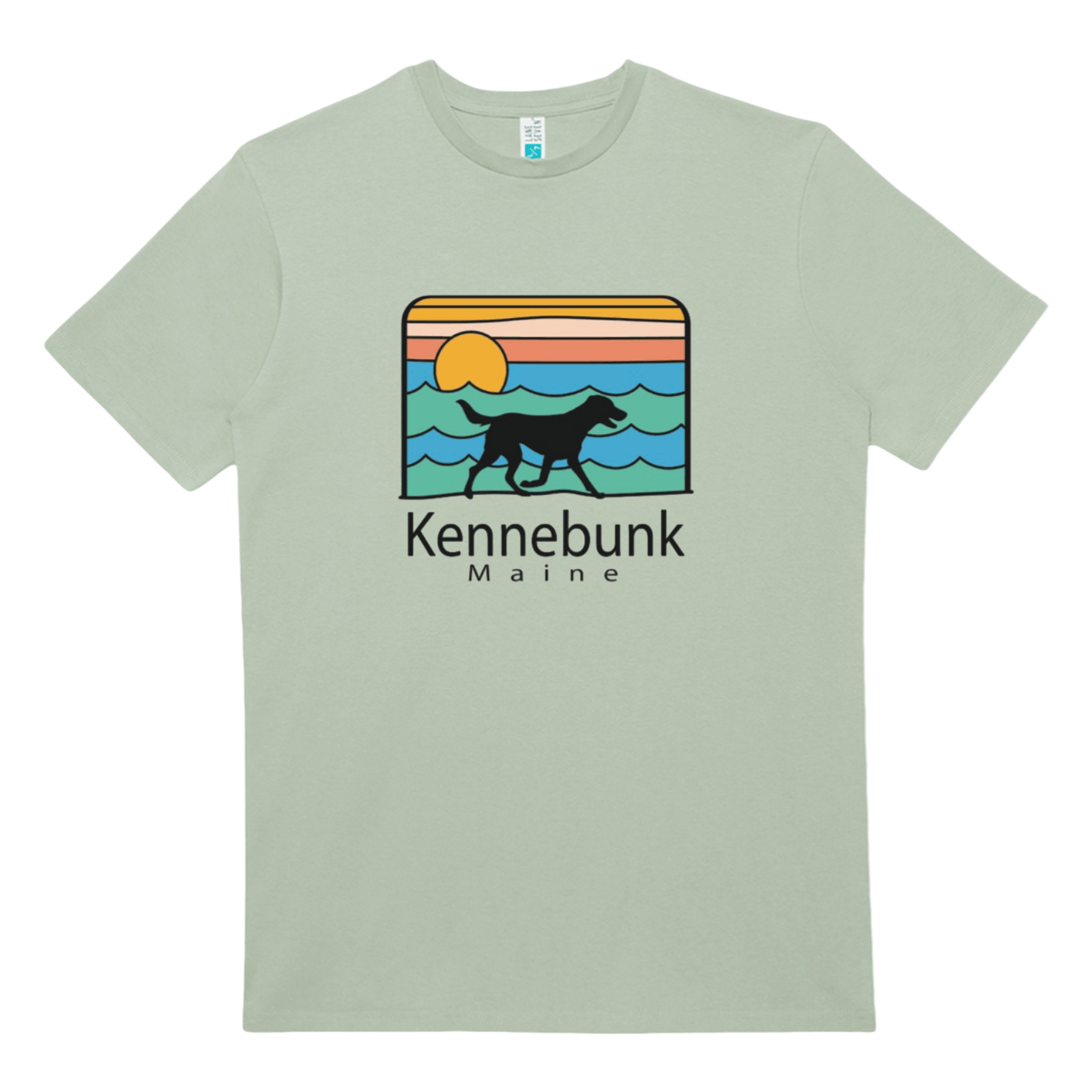 Cape Cod Clothing Company Kennebunk Summer Dog Heavy Cotton T-Shirt