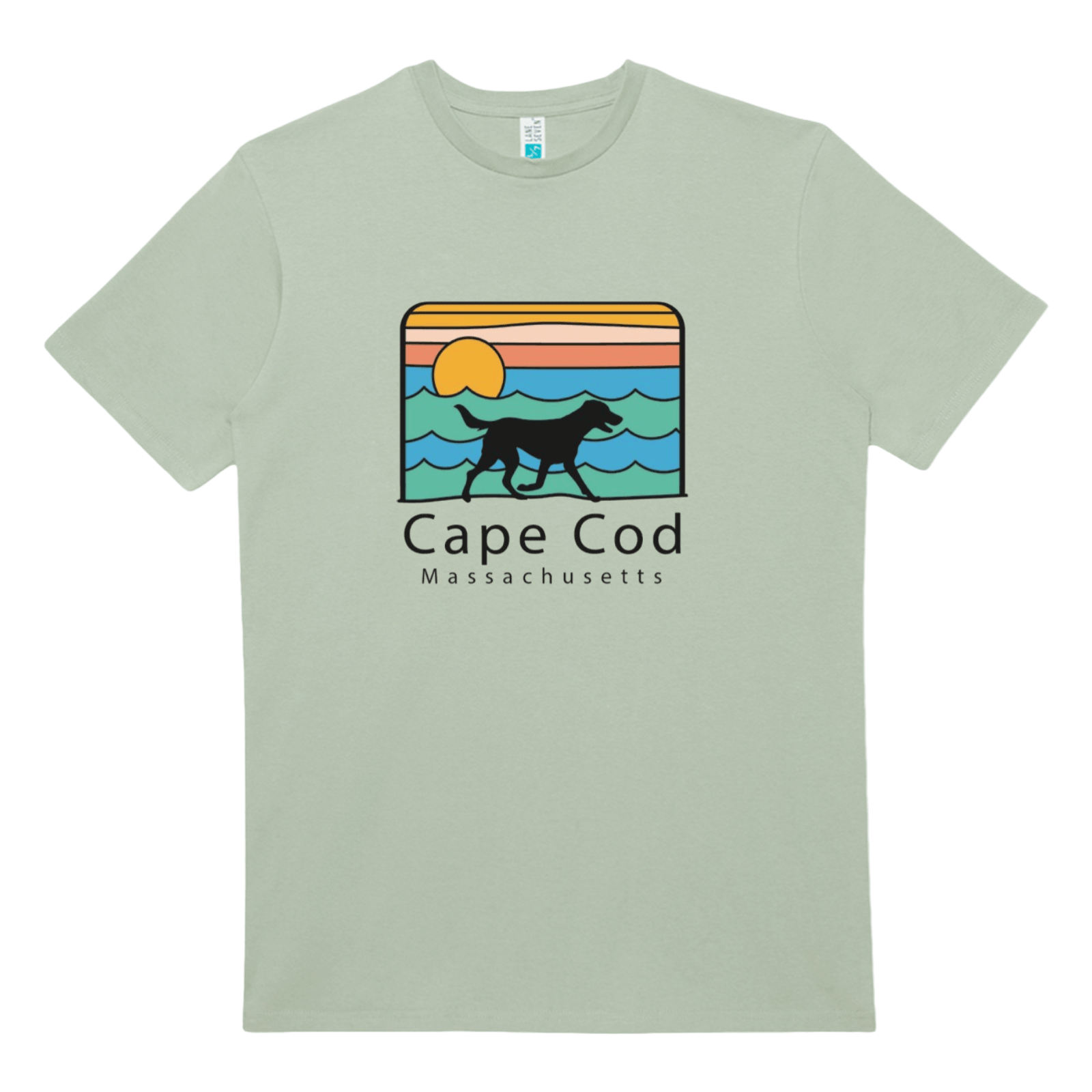 Cape Cod Clothing Company Cape Cod Summer Dog Heavy Cotton T-Shirt