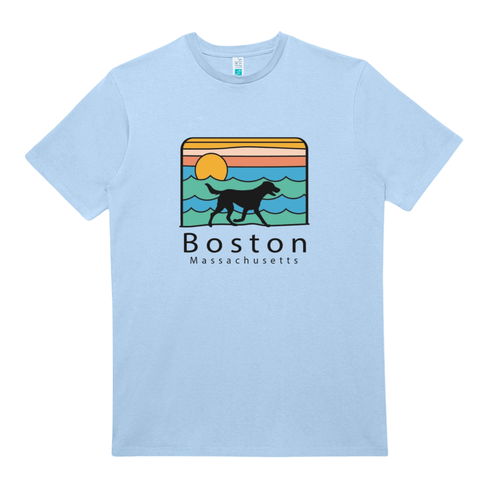 Cape Cod Clothing Company Boston Summer Dog Heavy Cotton T-Shirt