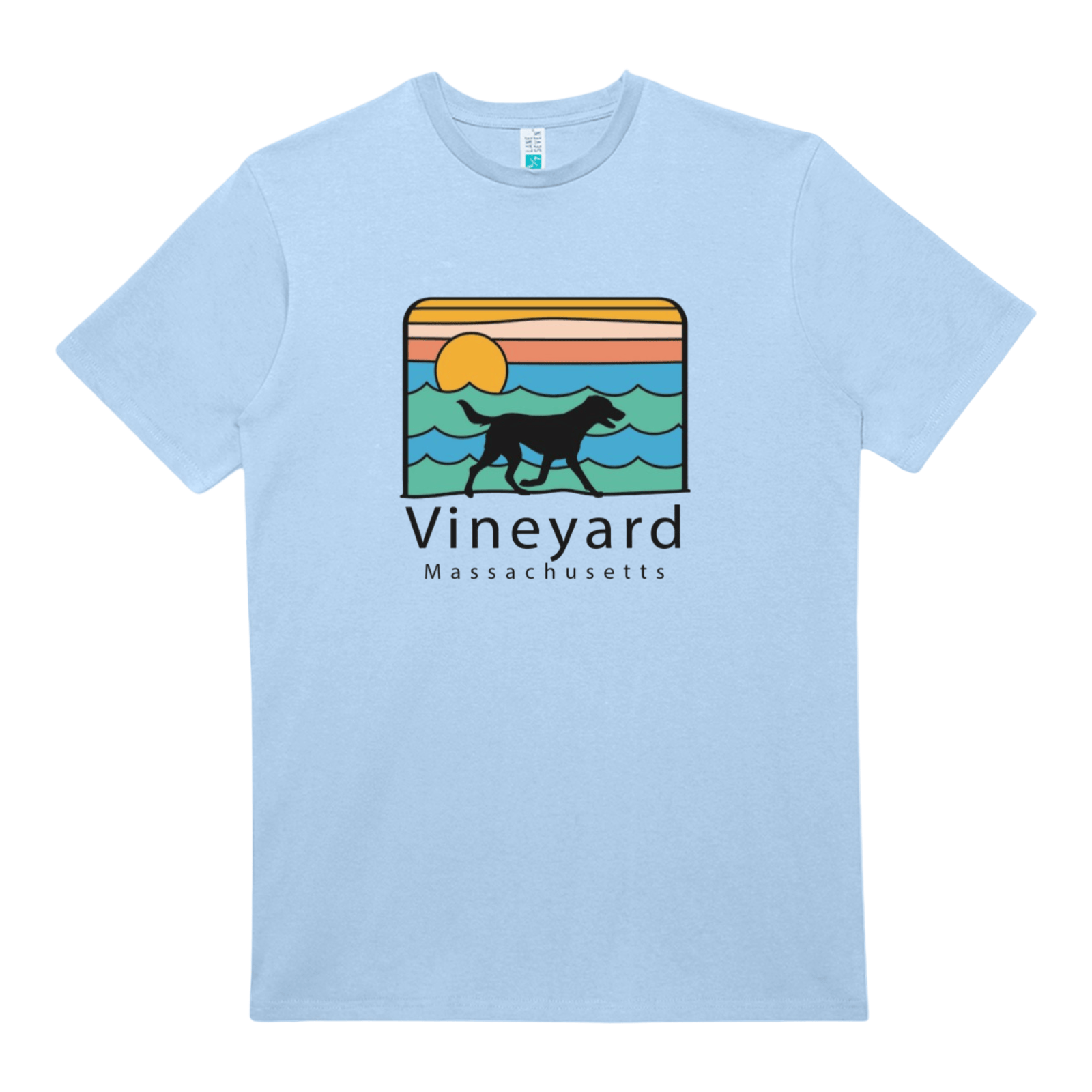 Cape Cod Clothing Company Martha's Vineyard Summer Dog Heavy Cotton T-Shirt
