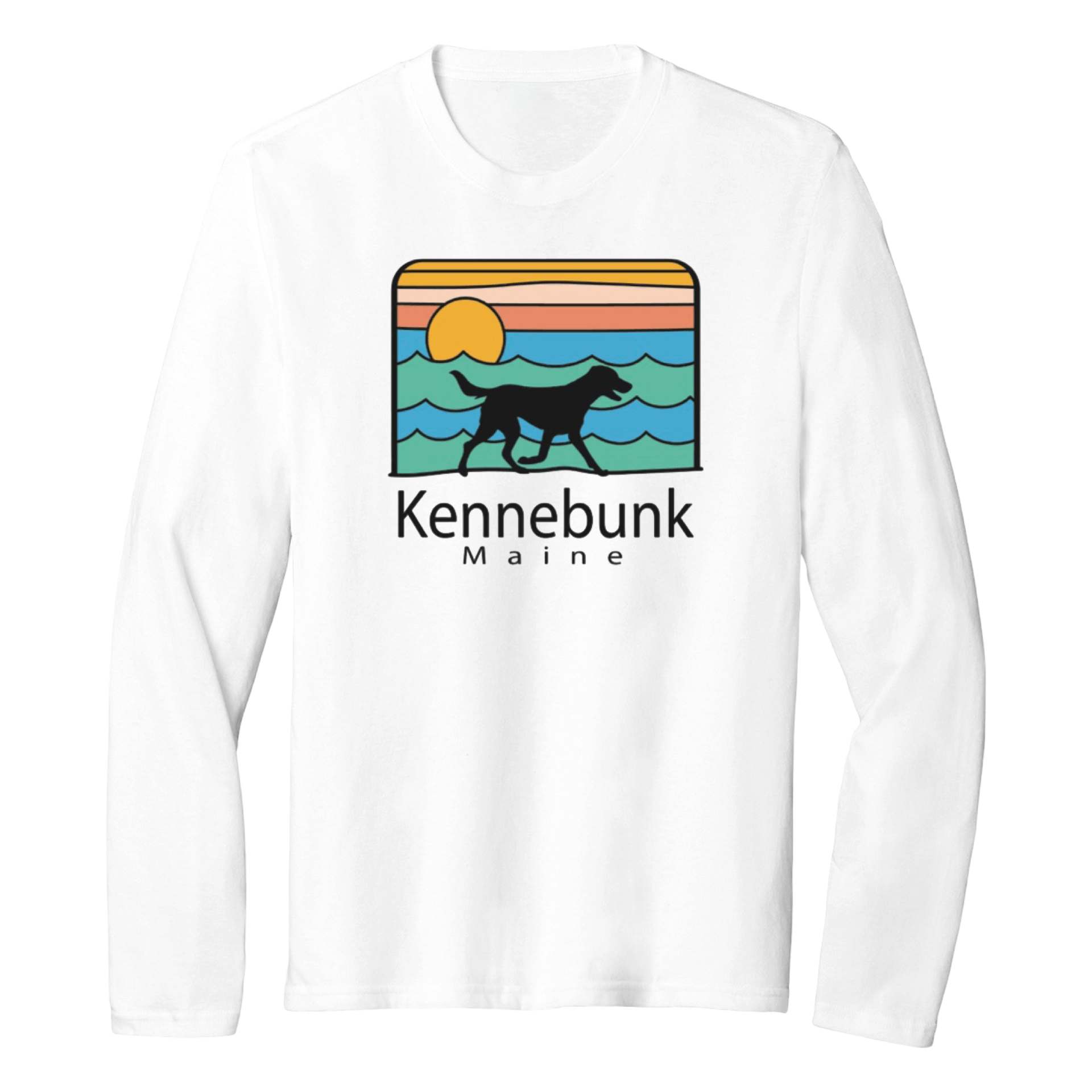 Cape Cod Clothing Company Kennebunk Summer Dog Essential Long Sleeve Tee