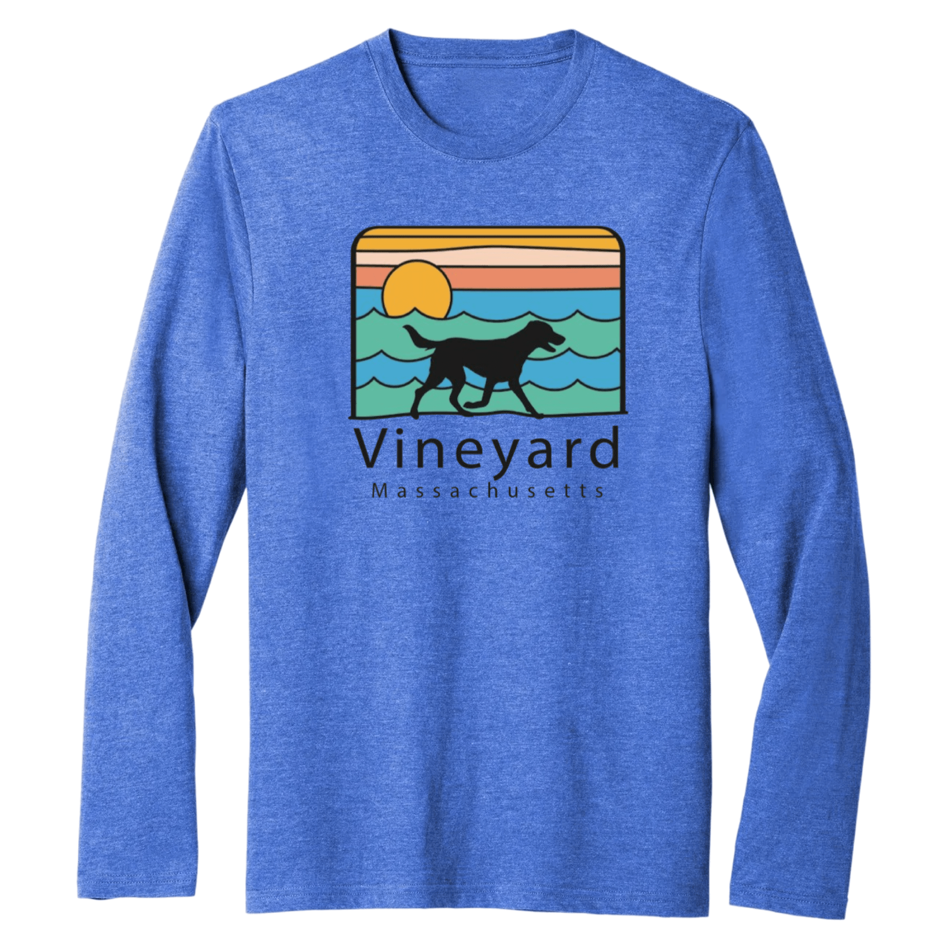 Cape Cod Clothing Company Vineyard Summer Dog Essential Long Sleeve Tee