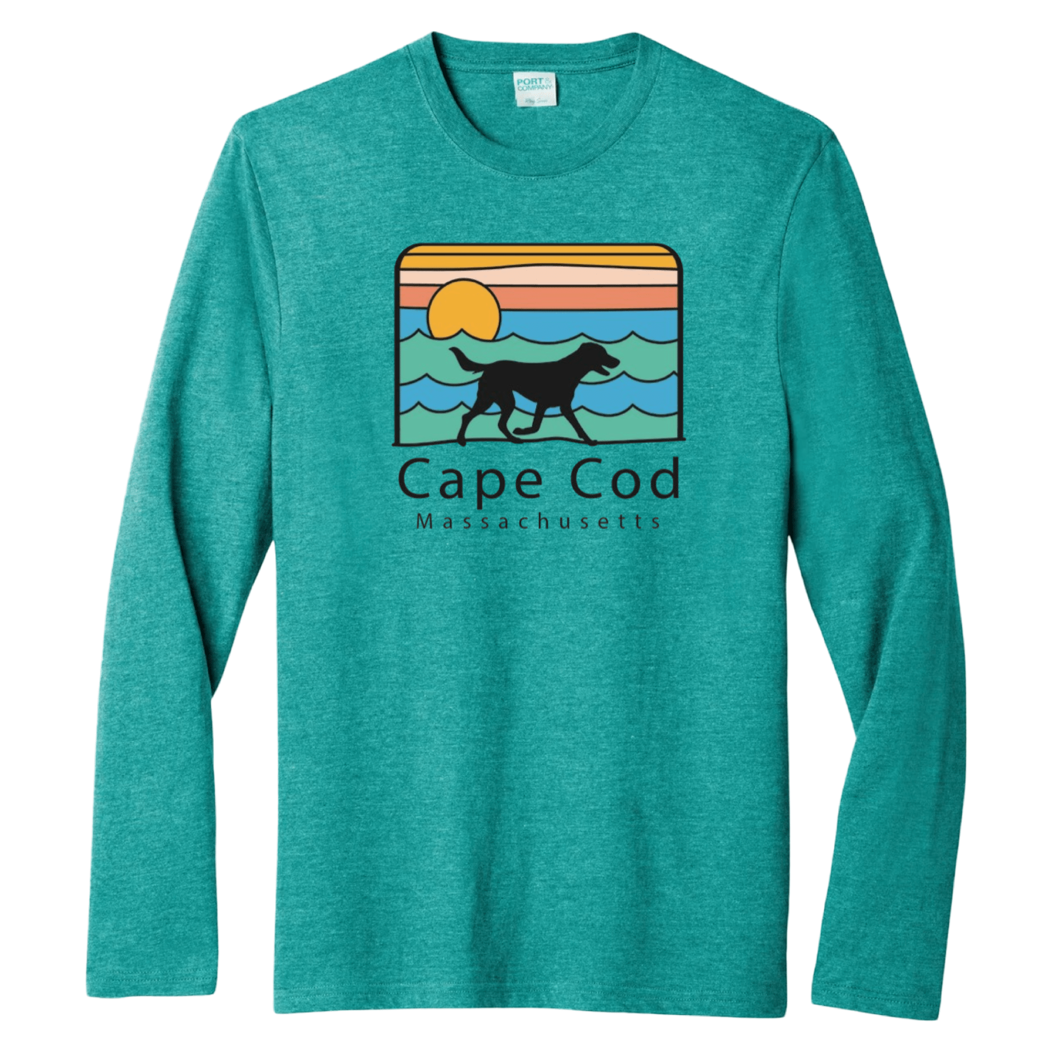 Cape Cod Clothing Company Cape Cod Summer Dog Essential Long Sleeve Tee