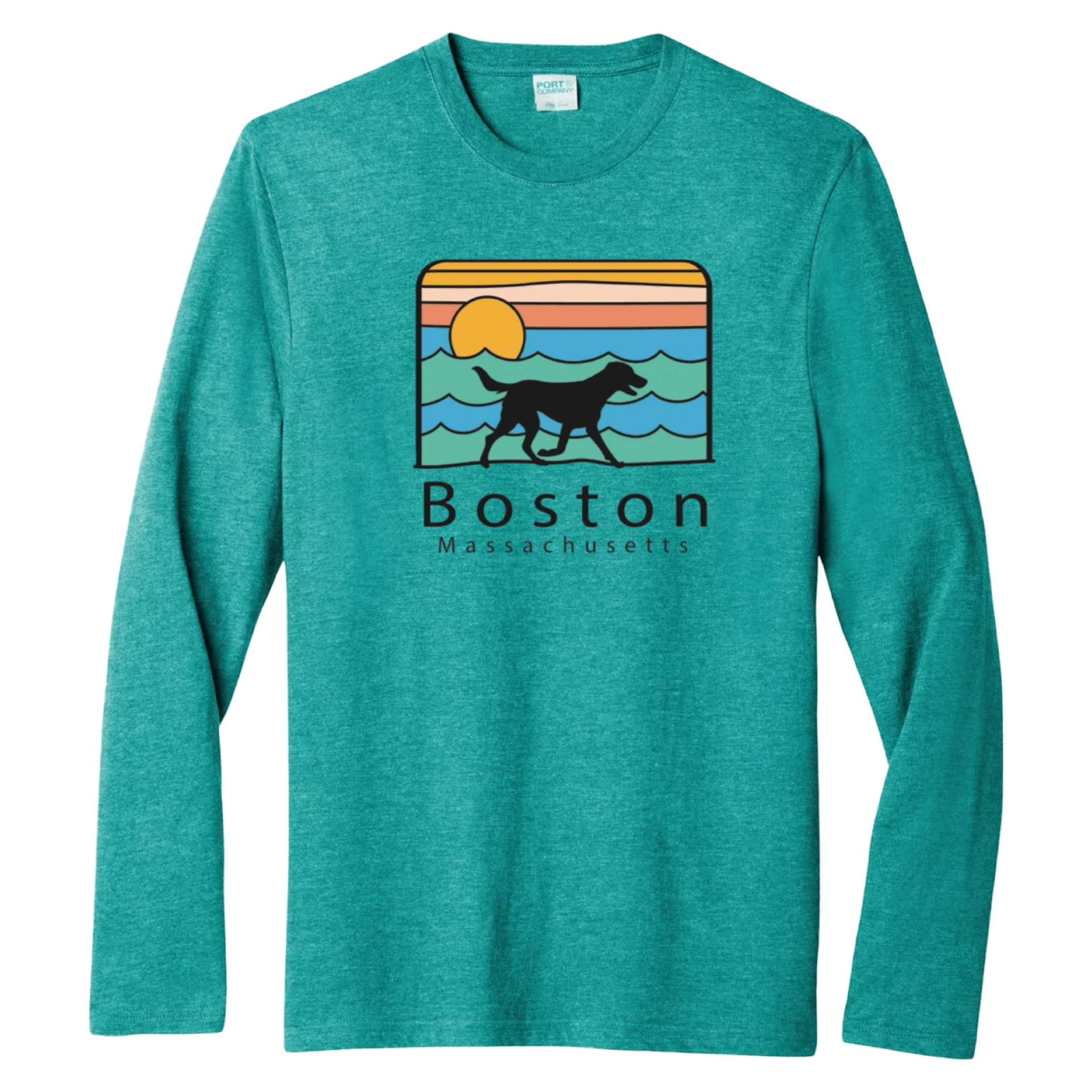 Cape Cod Clothing Company Boston Summer Dog Essential Long Sleeve Tee