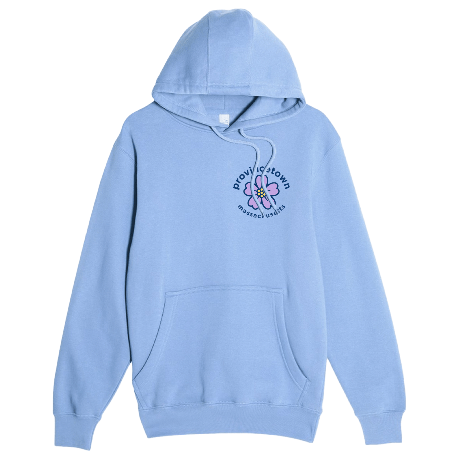 Cape Cod Clothing Company Provincetown Sea Lavender Comfort Fleece Hoodie