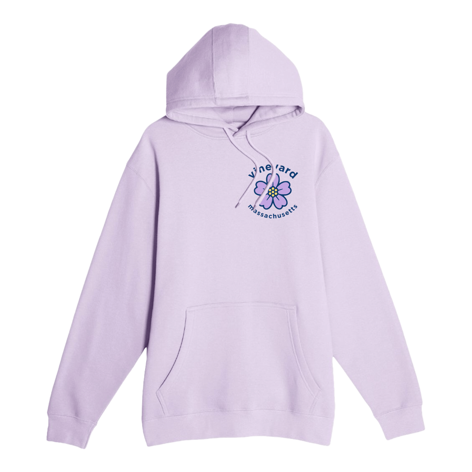 Cape Cod Clothing Company Martha's Vineyard Sea Lavender Comfort Fleece Hoodie