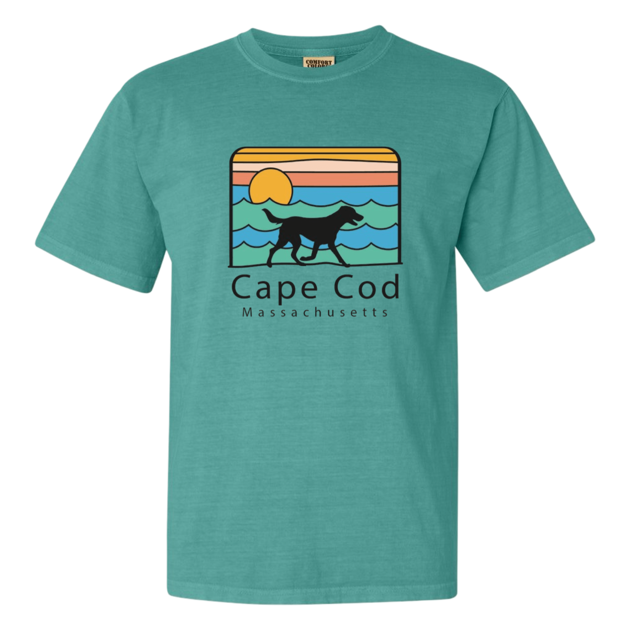 Cape Cod Summer Dog Comfort Colors T-Shirt