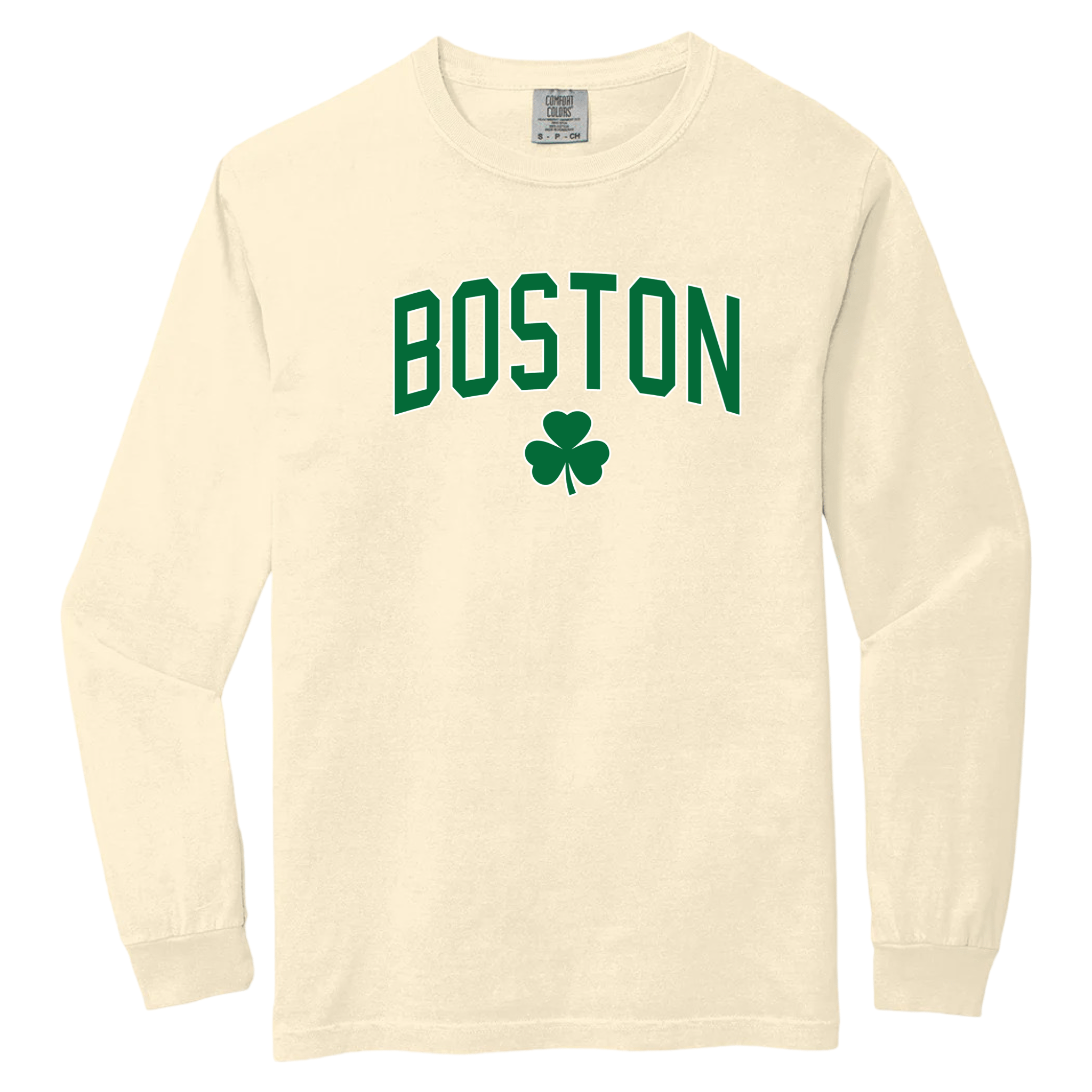 Cape Cod Clothing Company Boston Basketball Comfort Colors Long Sleeve Tee