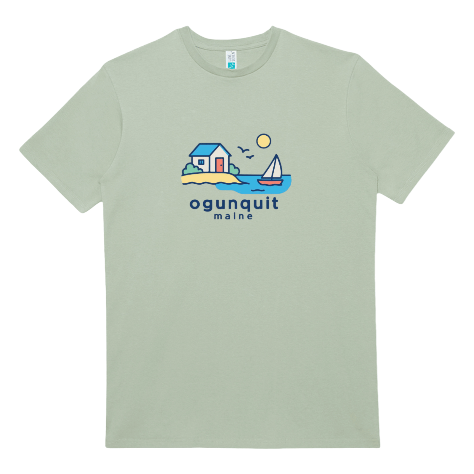 Cape Cod Clothing Company Ogunquit Beach House Heavy Cotton T-Shirt