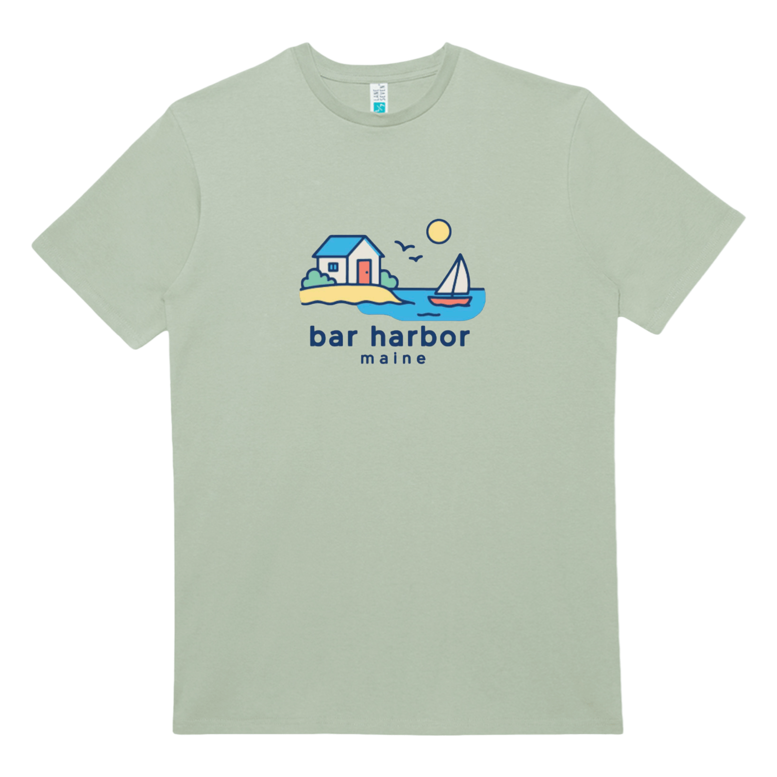 Cape Cod Clothing Company Bar Harbor Beach House Heavy Cotton T-Shirt
