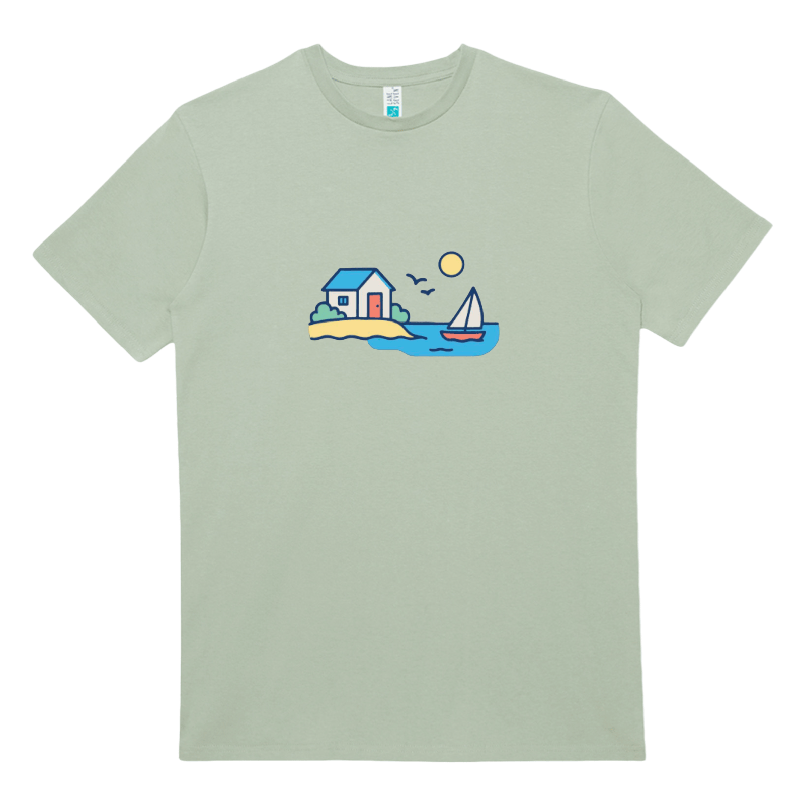 Cape Cod Clothing Company Beach House Heavy Cotton T-Shirt