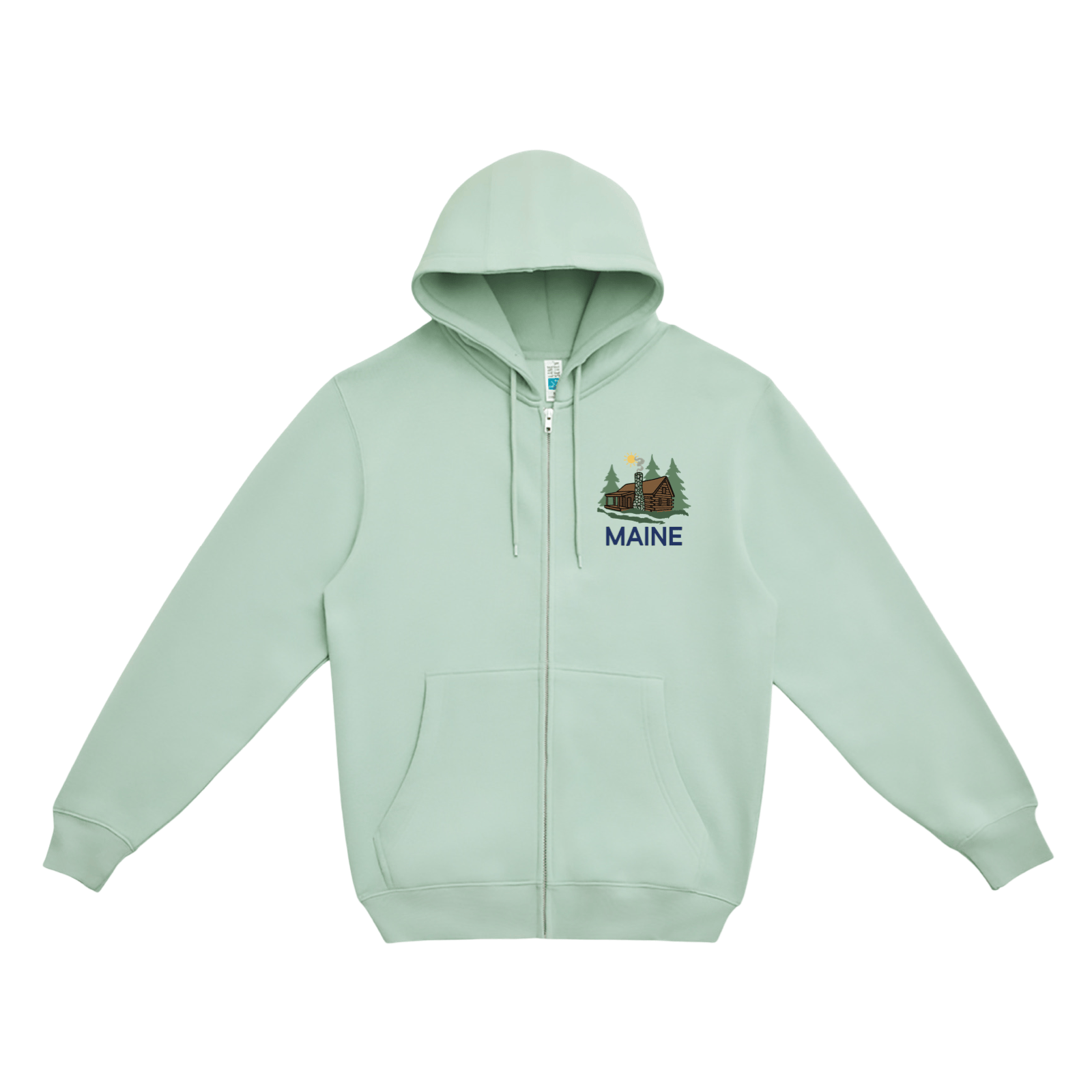 Cape Cod Clothing Company Maine Cabin Soft Fleece Full Zip Hoodie