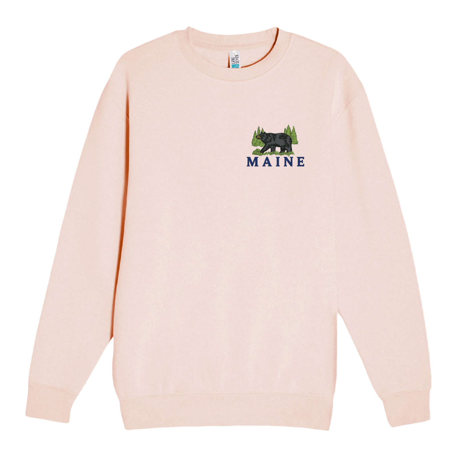 Cape Cod Clothing Company Maine Bear Soft Fleece Crewneck Sweatshirt