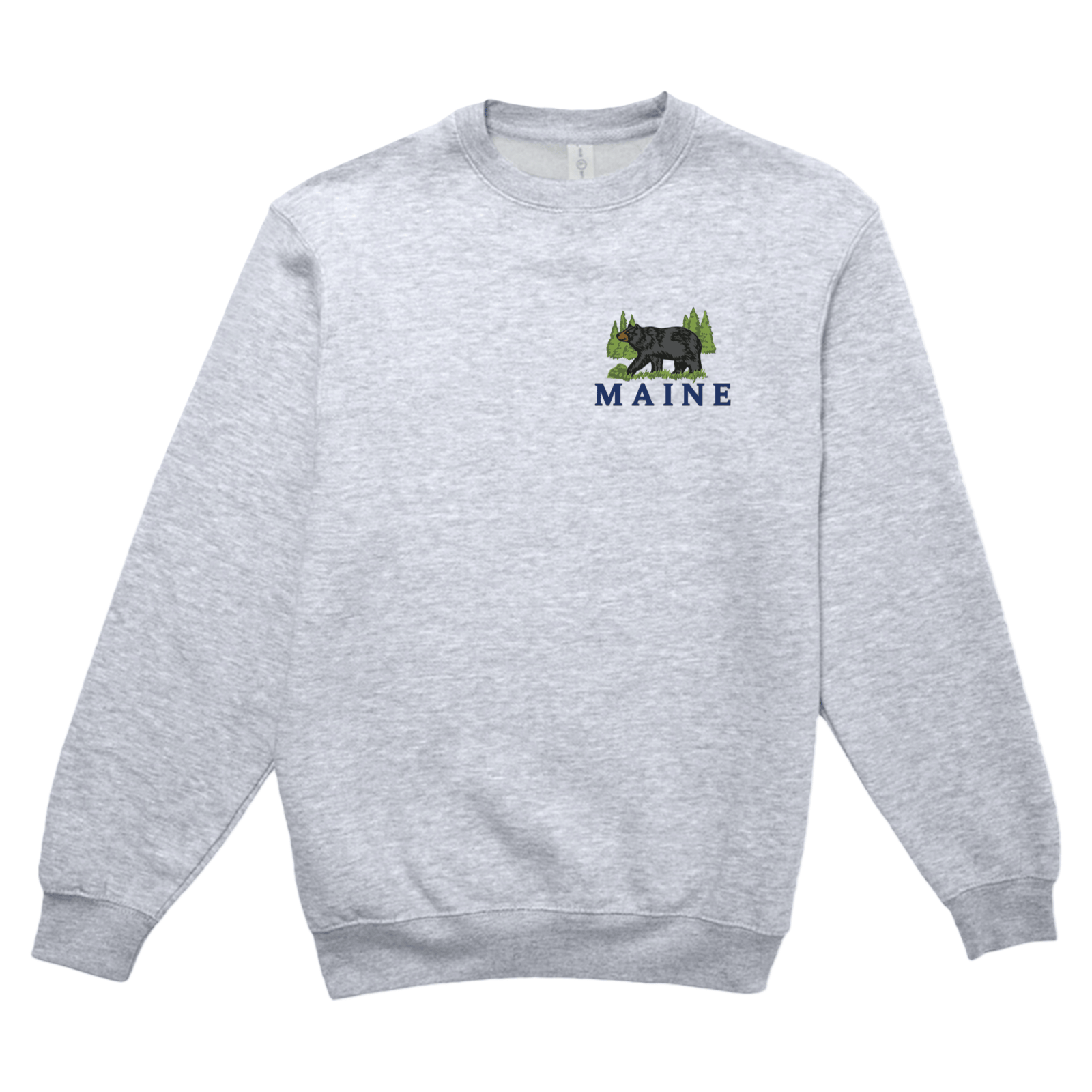 Cape Cod Clothing Company Maine Bear Soft Fleece Crewneck Sweatshirt