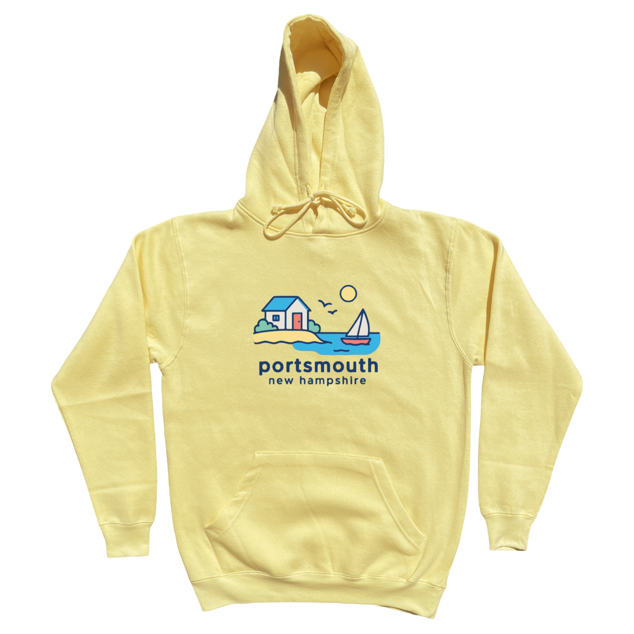 Portsmouth Beach House Soft Fleece Hoodie