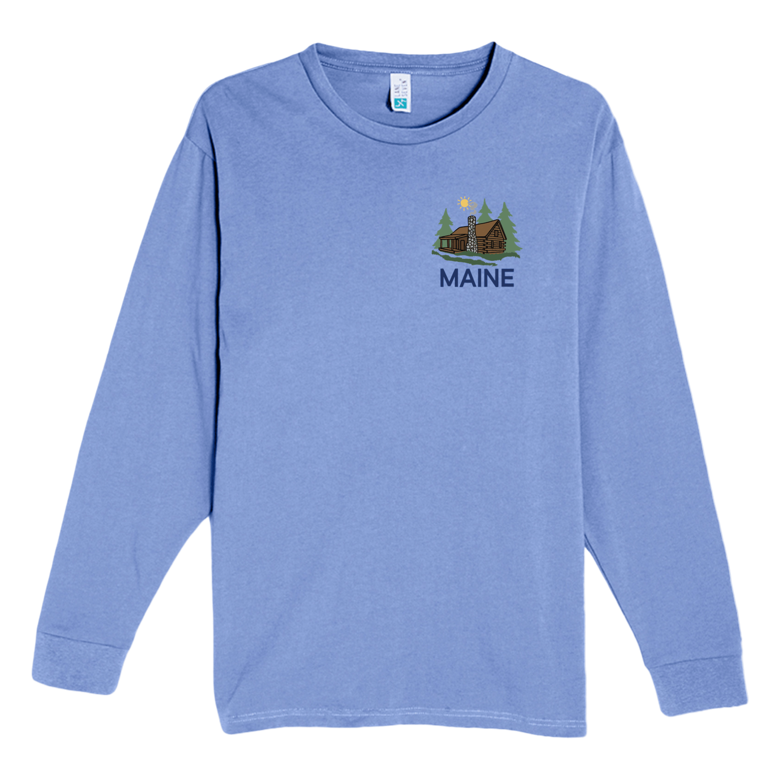Cape Cod Clothing Company Maine Cabin Heavyweight Long Sleeve Tee