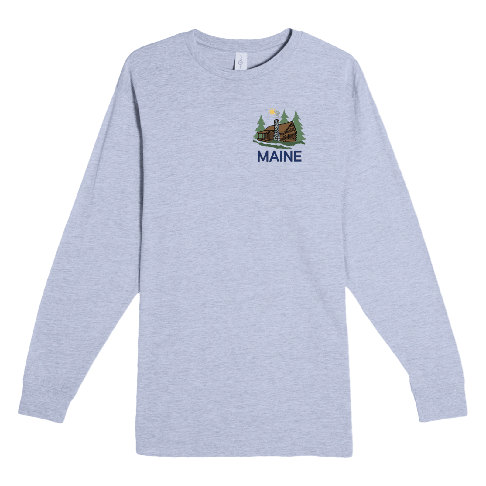 Cape Cod Clothing Company Maine Cabin Heavyweight Long Sleeve Tee