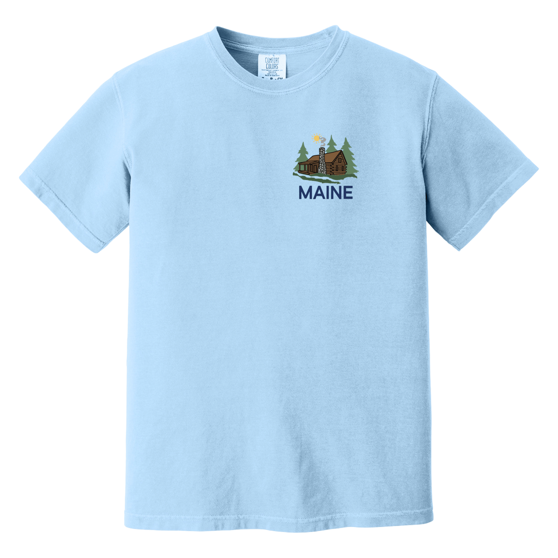 Cape Cod Clothing Company Maine Cabin Comfort Colors T-Shirt