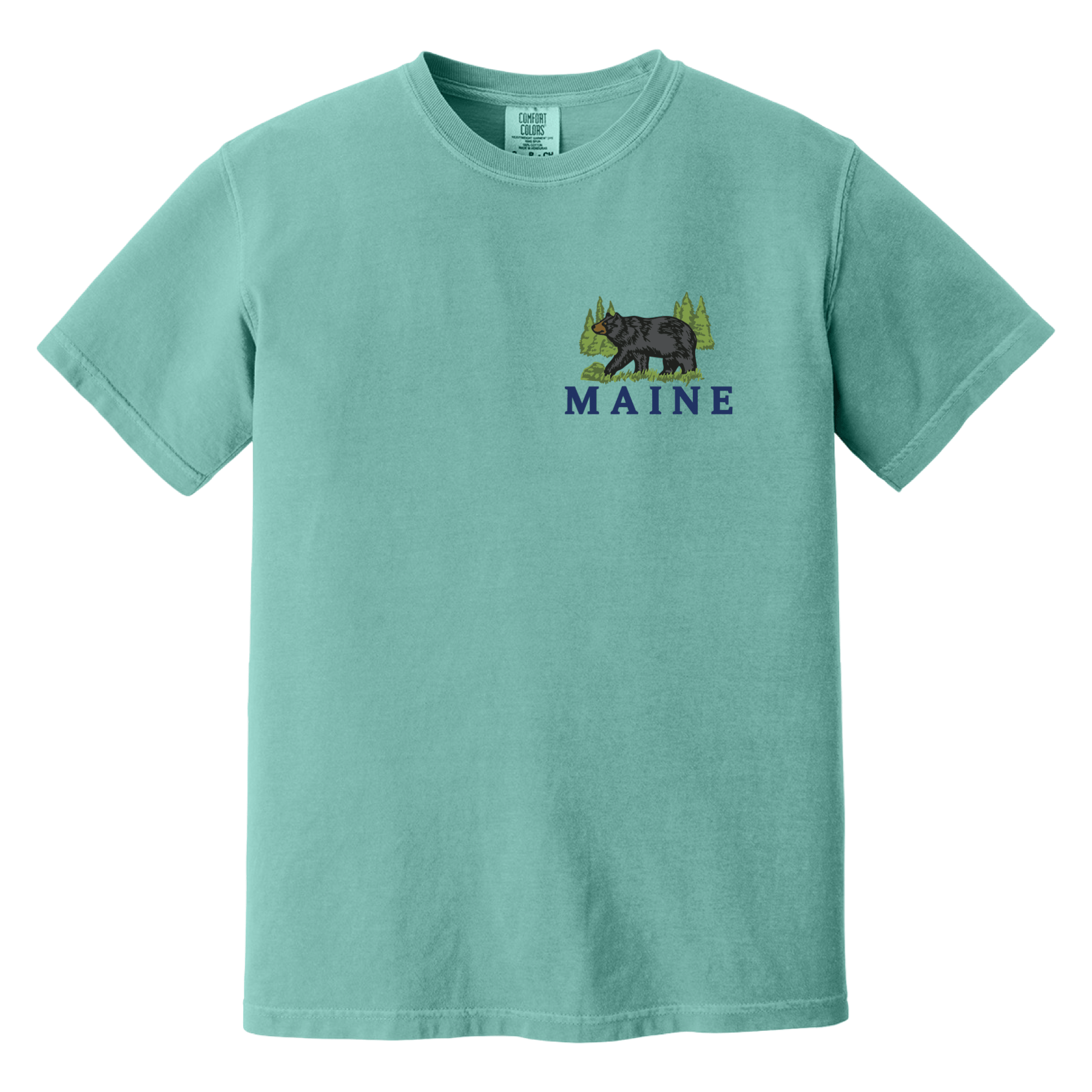 Cape Cod Clothing Company Maine Bear Comfort Colors T-Shirt