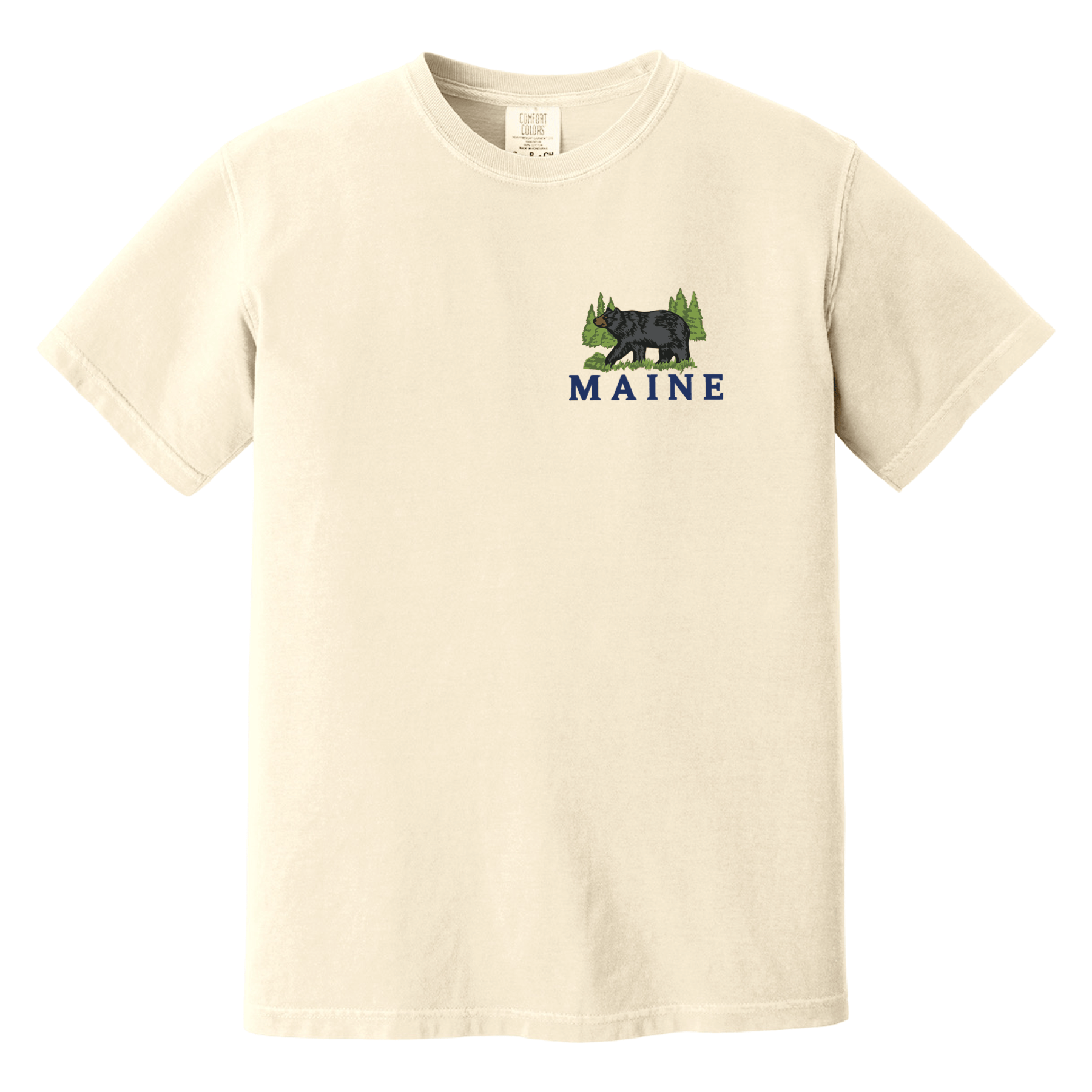 Cape Cod Clothing Company Maine Bear Comfort Colors T-Shirt