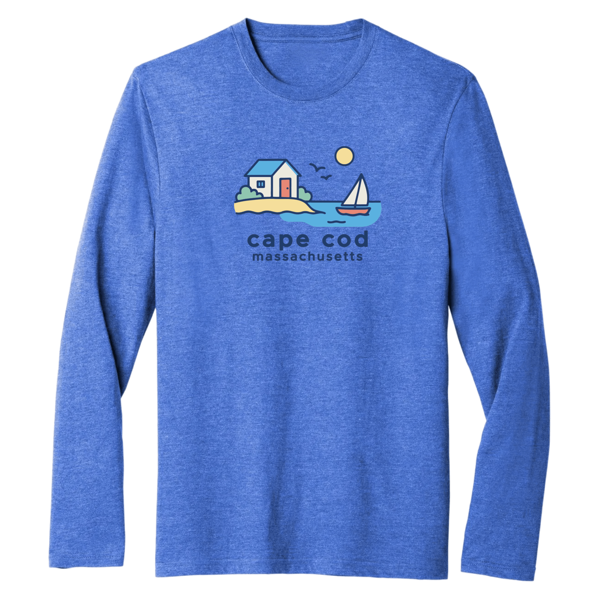 Cape Cod Clothing Company Cape Cod Beach House Essential Long Sleeve Tee