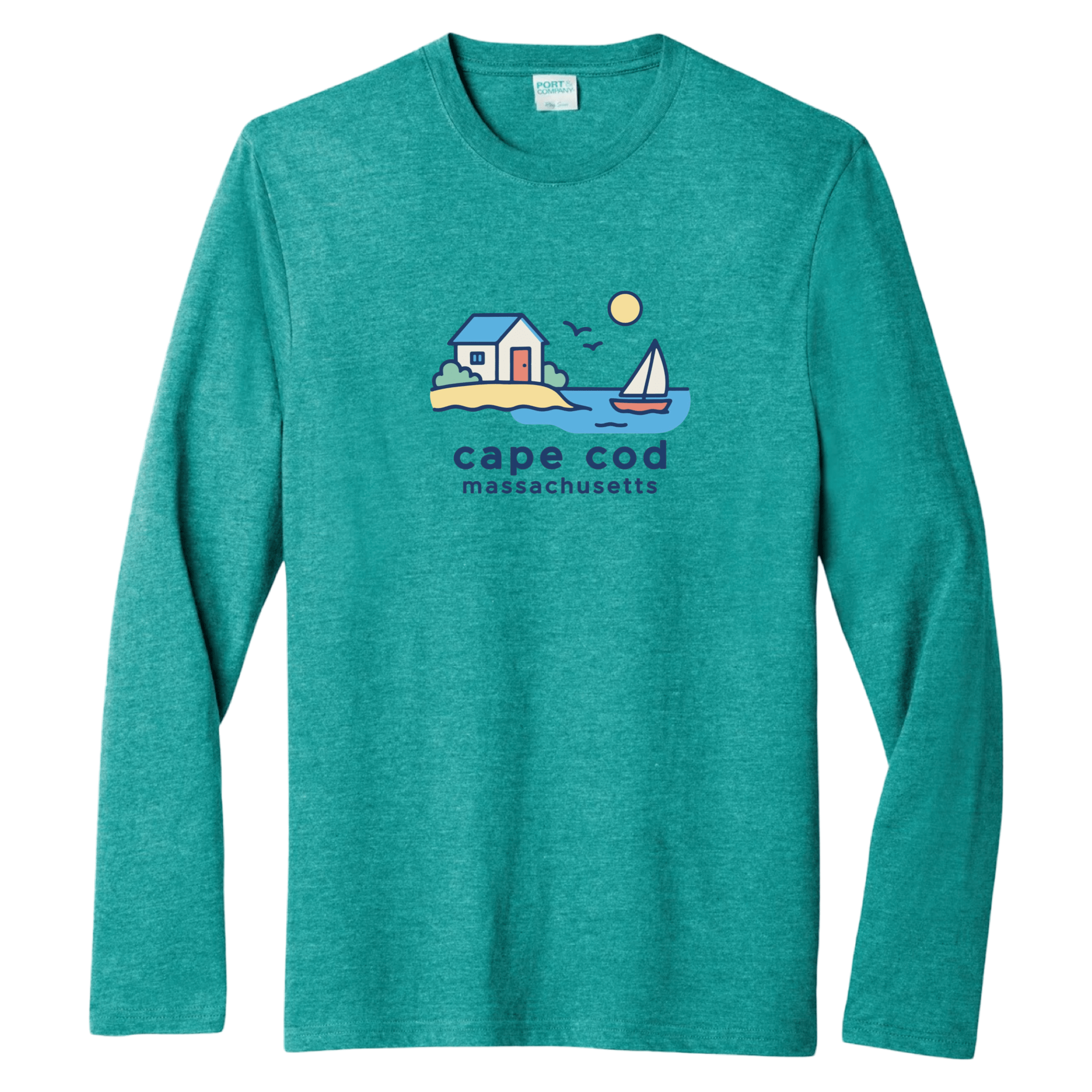 Cape Cod Clothing Company Cape Cod Beach House Essential Long Sleeve Tee