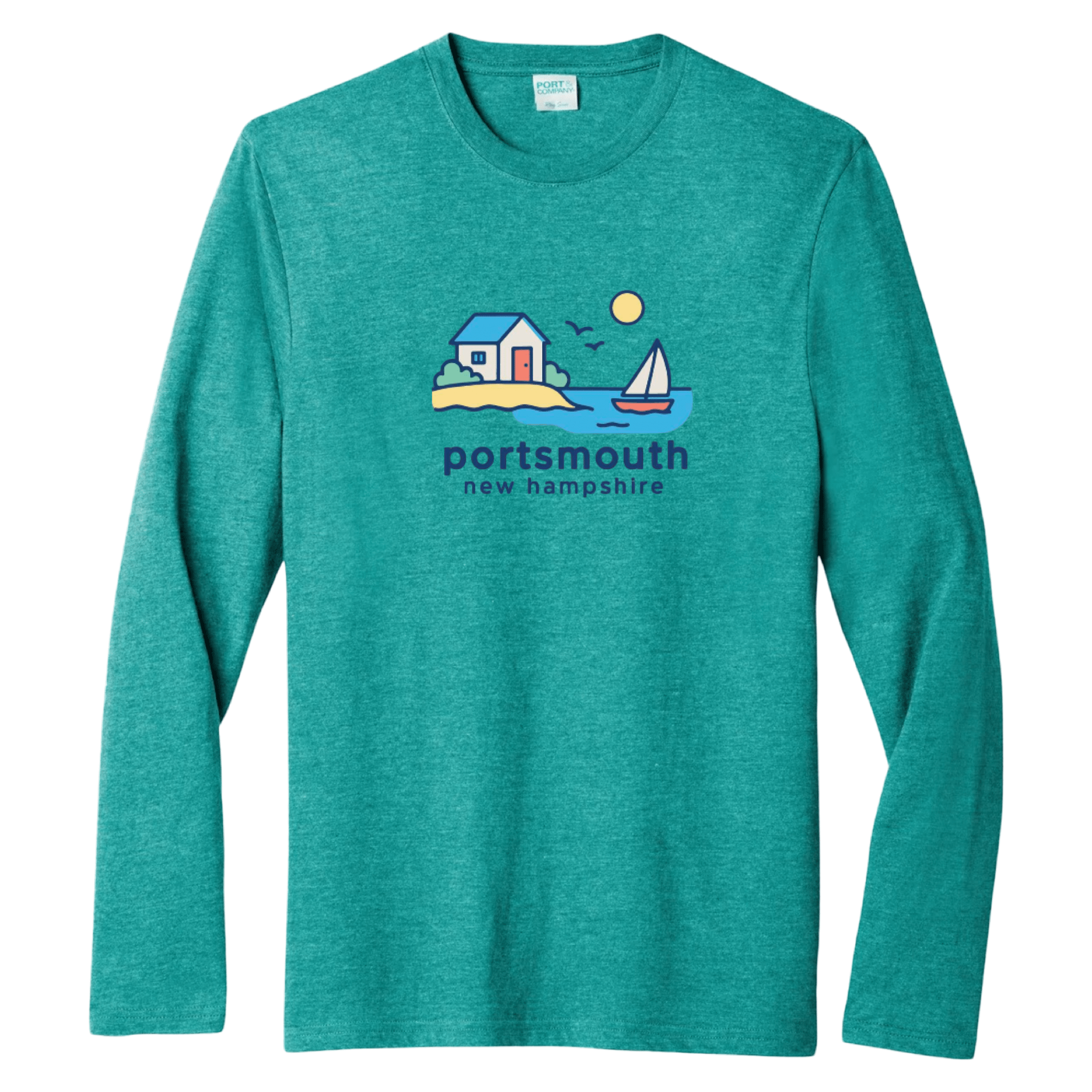 Cape Cod Clothing Company Portsmouth Beach House Essential Long Sleeve Tee