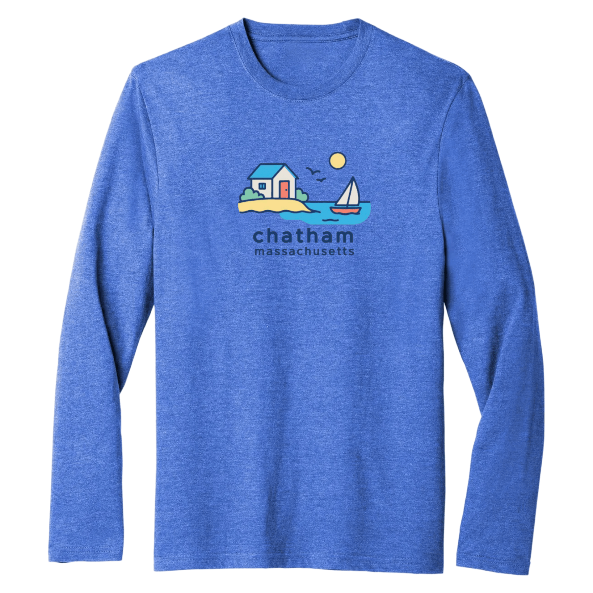 Cape Cod Clothing Company Chatham Beach House Essential Long Sleeve Tee