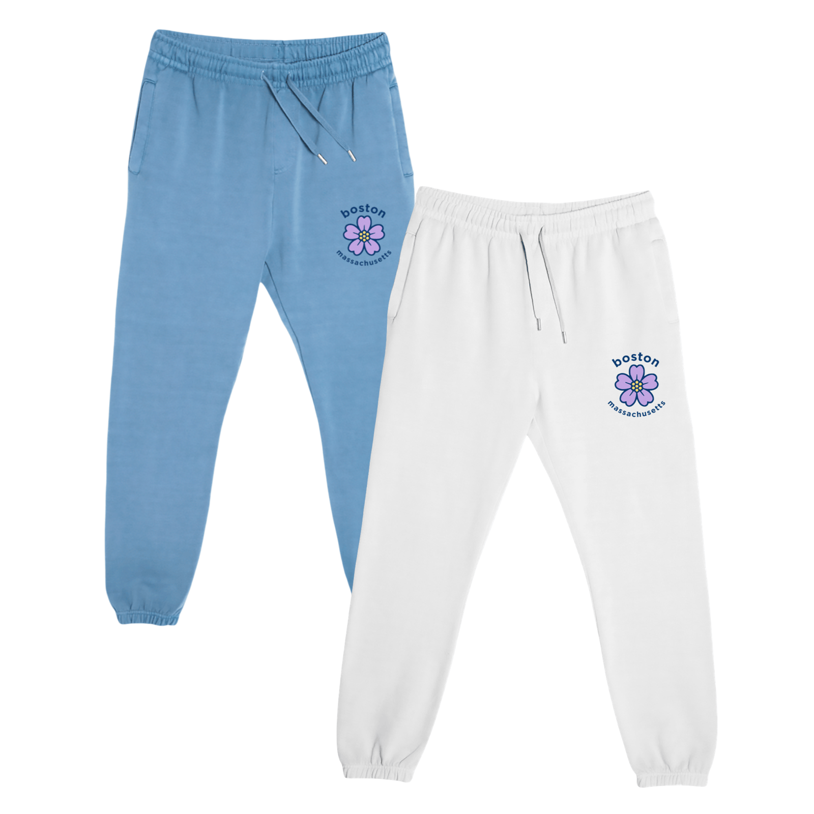 Cape Cod Clothing Company Boston Sea Lavender Premium Fleece Sweatpants