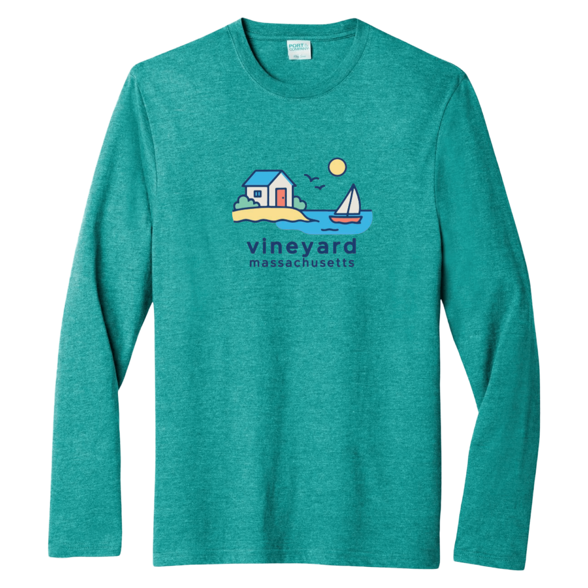 Cape Cod Clothing Company Vineyard Beach House Essential Long Sleeve Tee