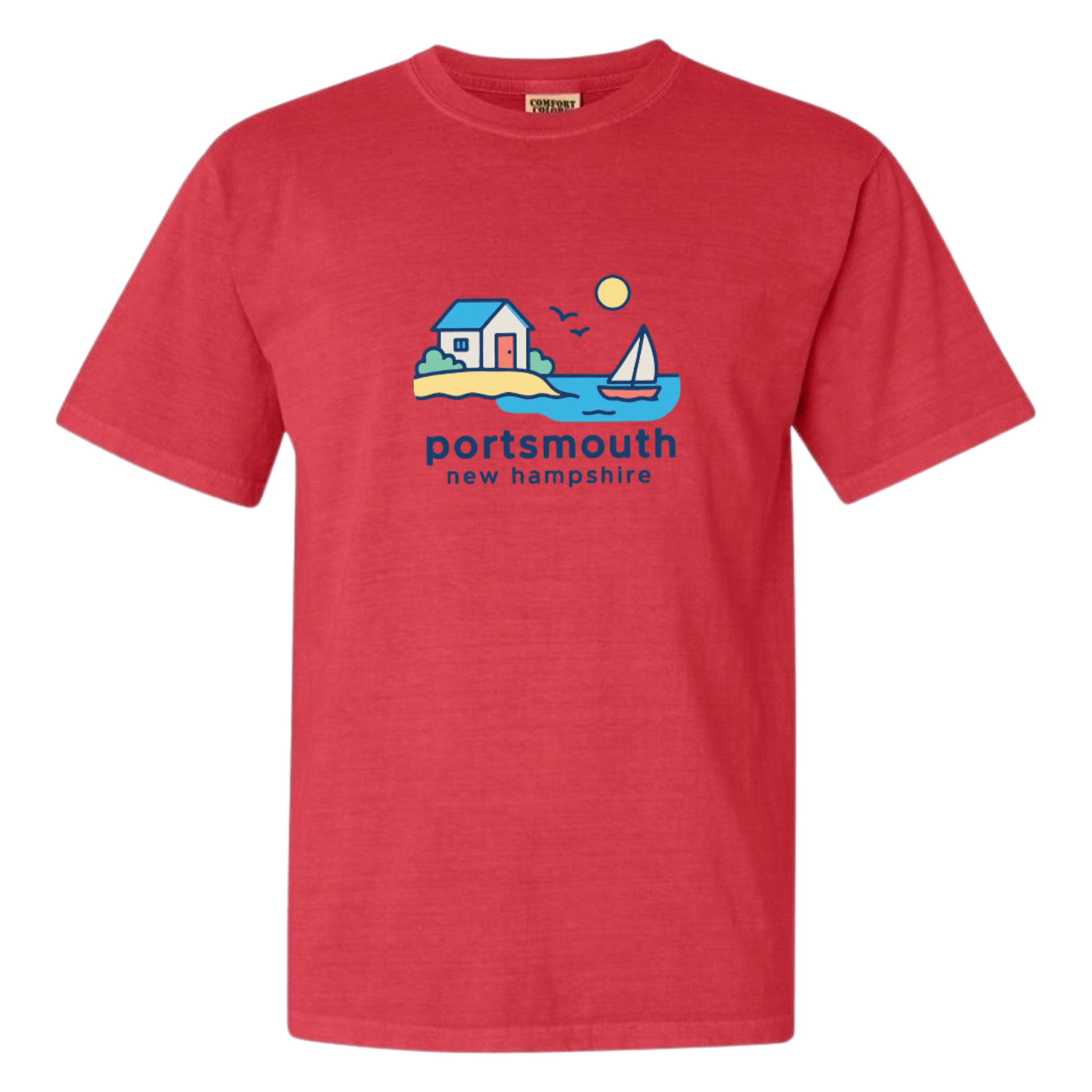 Cape Cod Clothing Company Portsmouth Beach House Comfort Colors T-Shirt
