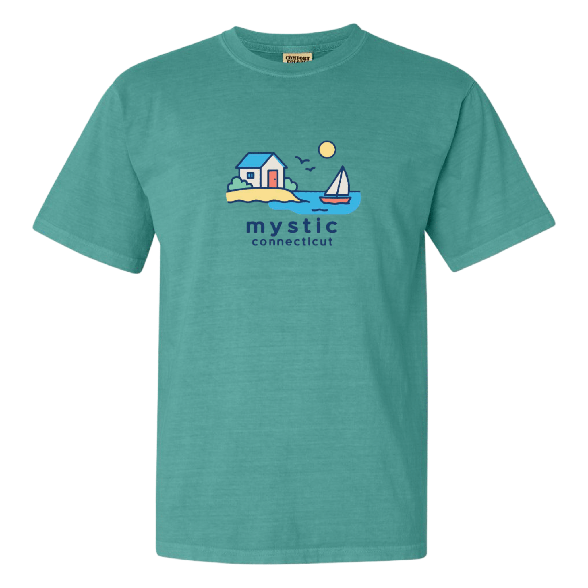 Cape Cod Clothing Company Mystic Beach House Comfort Colors T-Shirt
