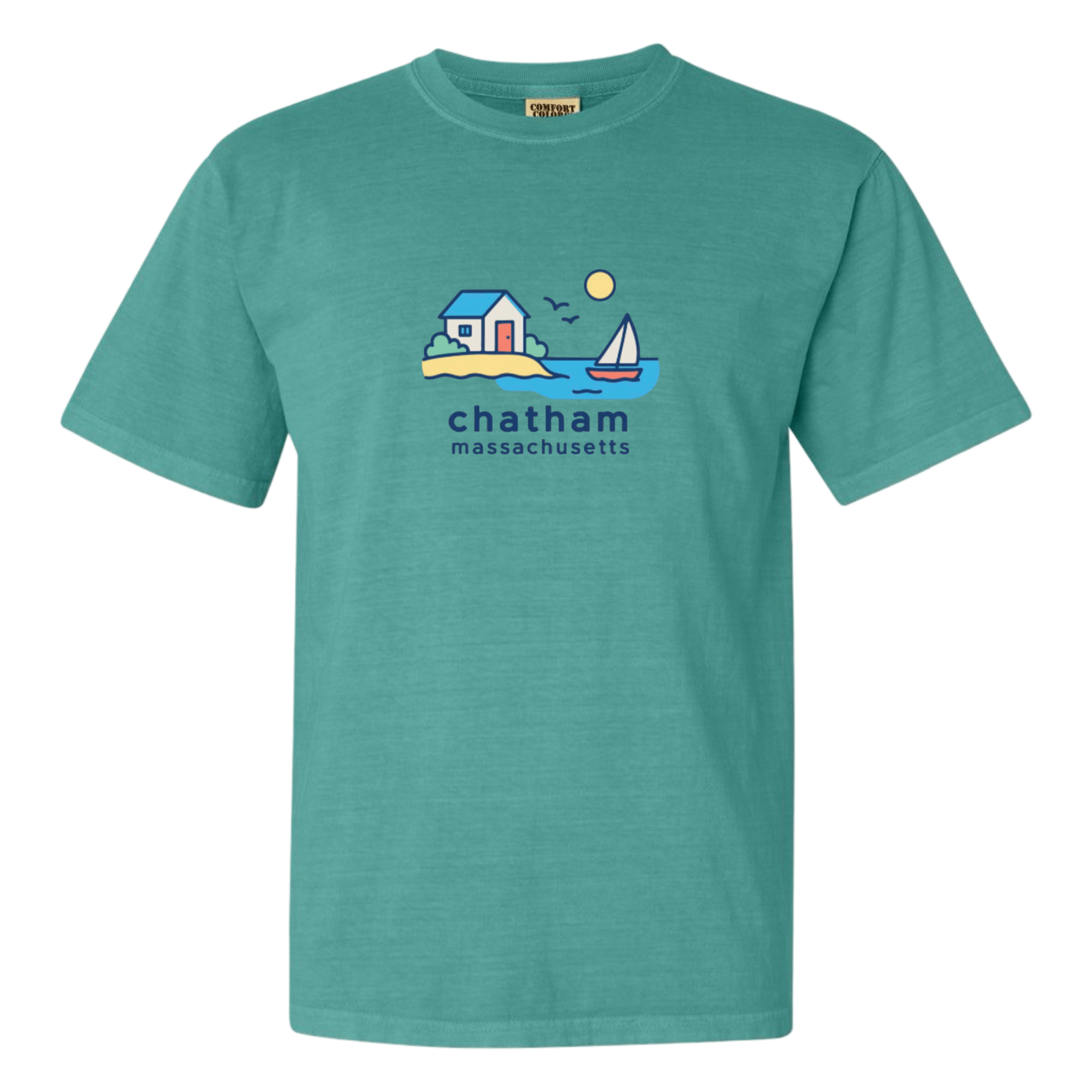 Cape Cod Clothing Company Chatham Beach House Comfort Colors T-Shirt