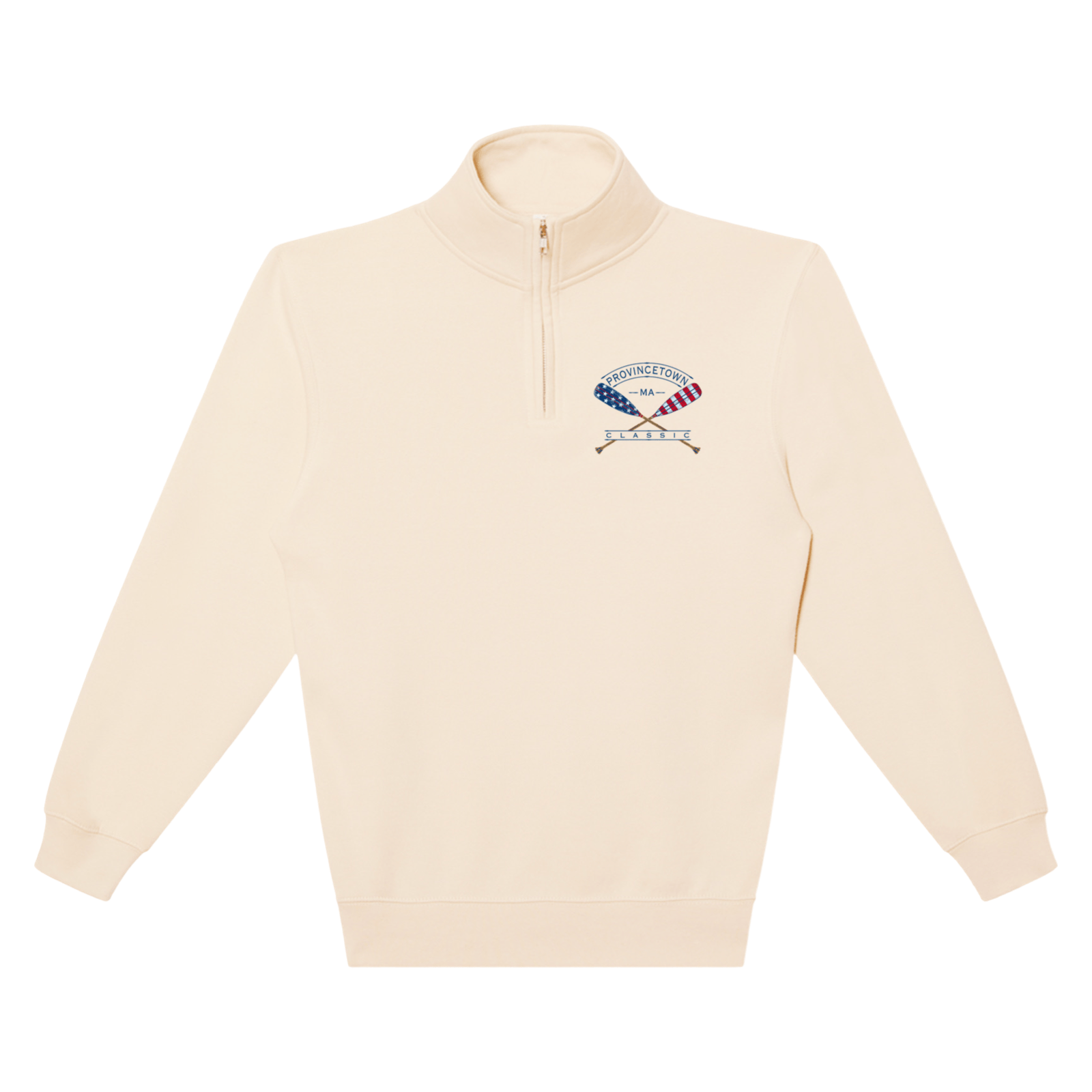 Cape Cod Clothing Company Provincetown American Classic Soft Fleece Quarter Zip