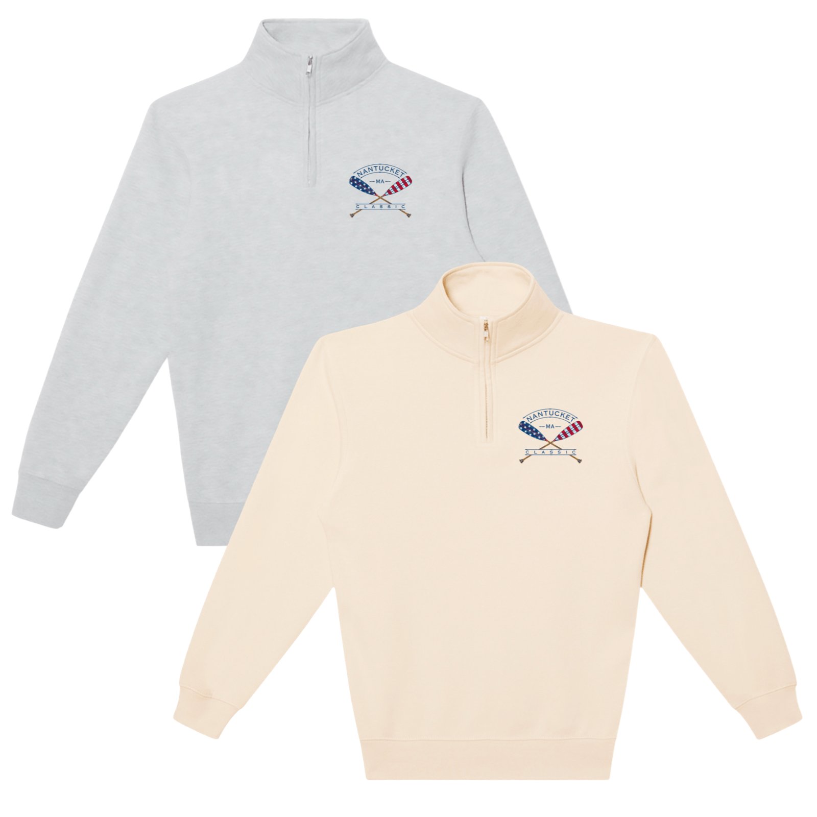 Cape Cod Clothing Company Nantucket American Classic Soft Fleece Quarter Zip